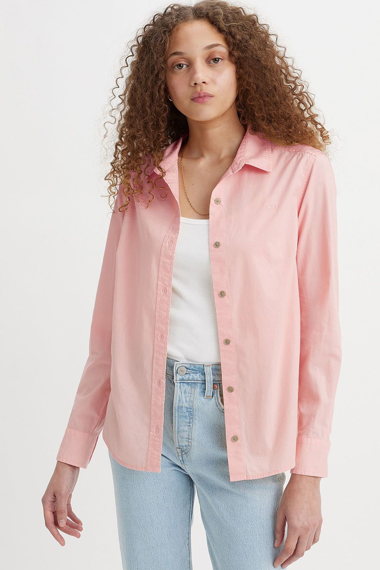 CLASSIC SHIRT CHALK PINK 3