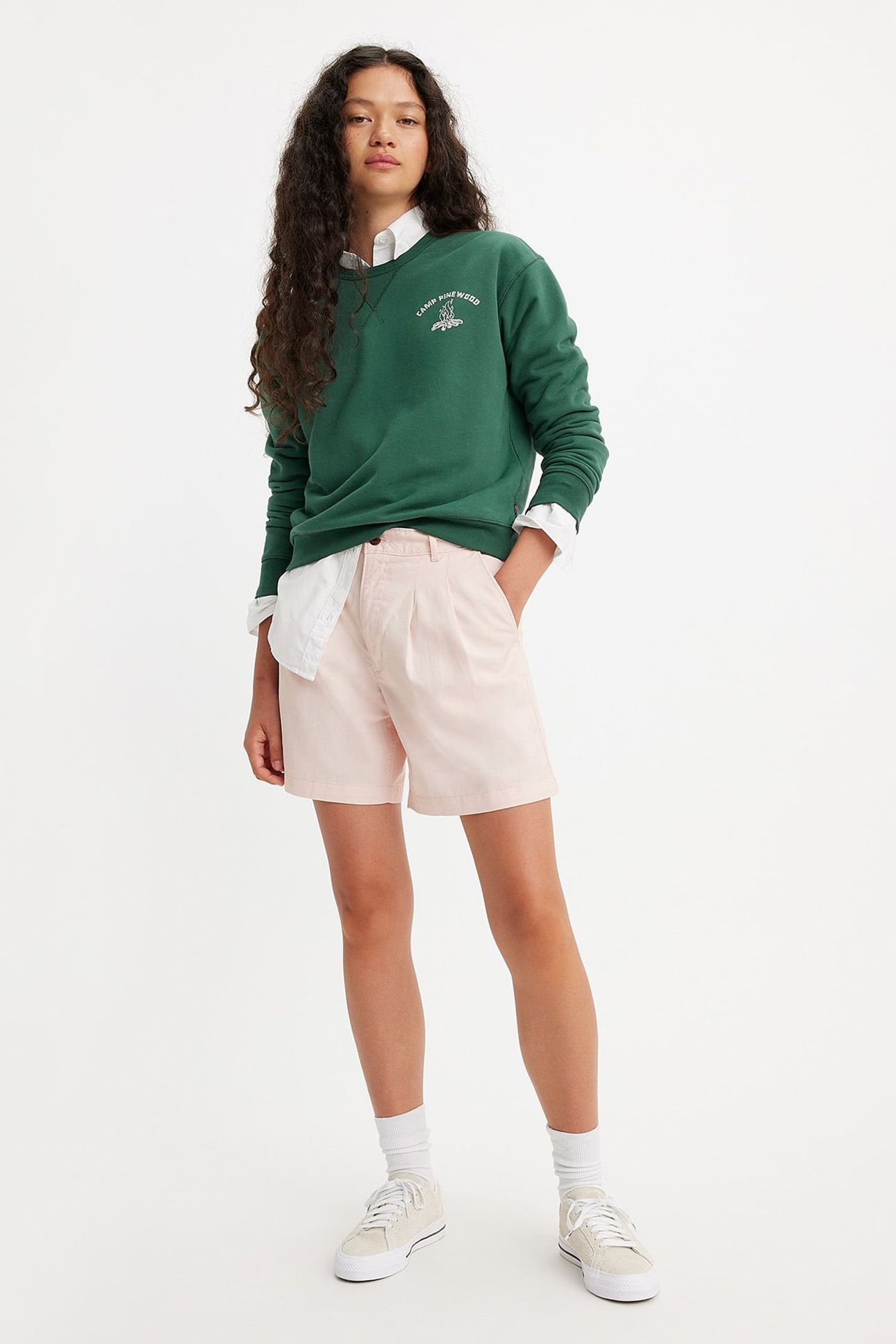 PLEATED TROUSER SHORTS 1