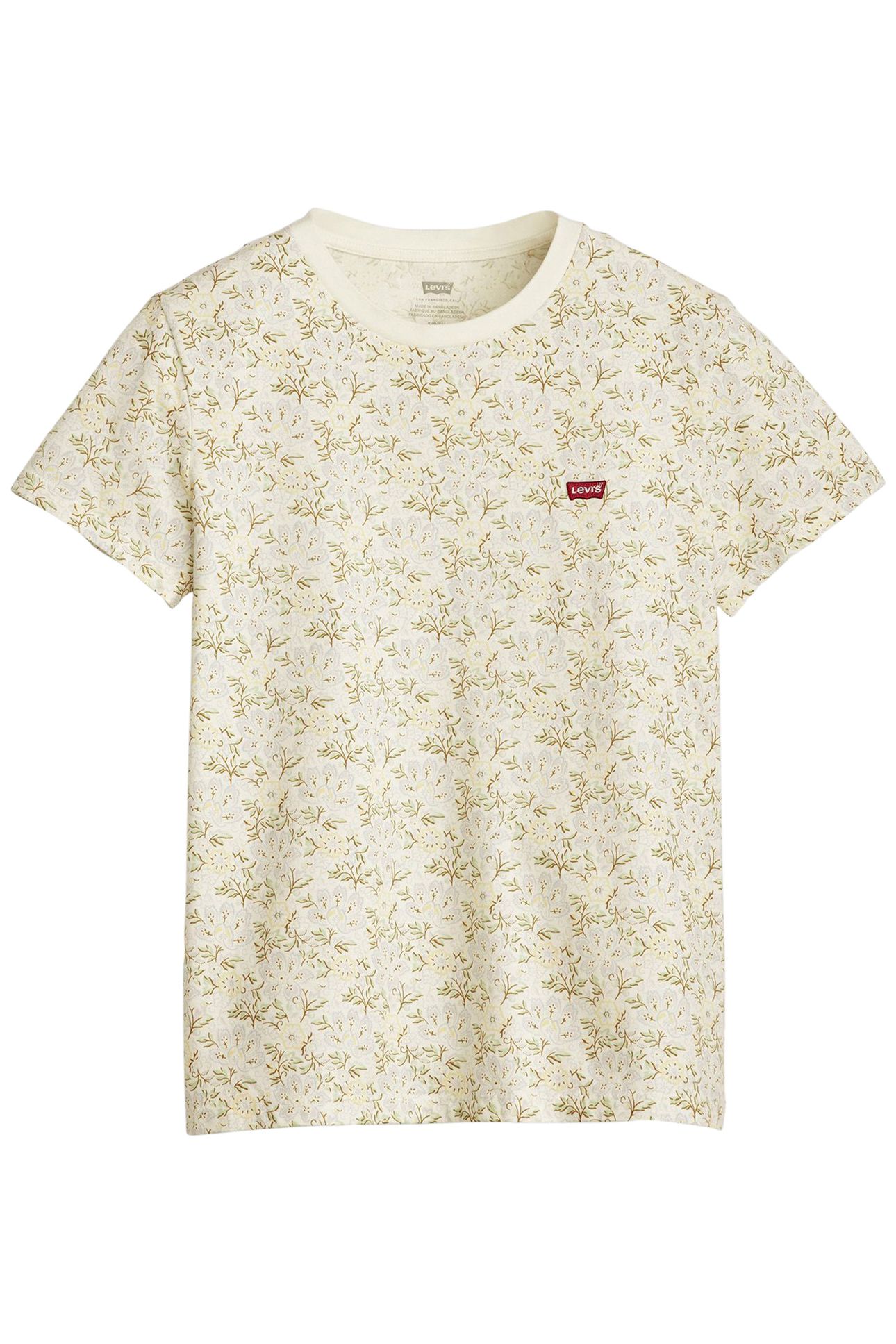 PERFECT TEE JANEESAH FLORAL EGRET 3