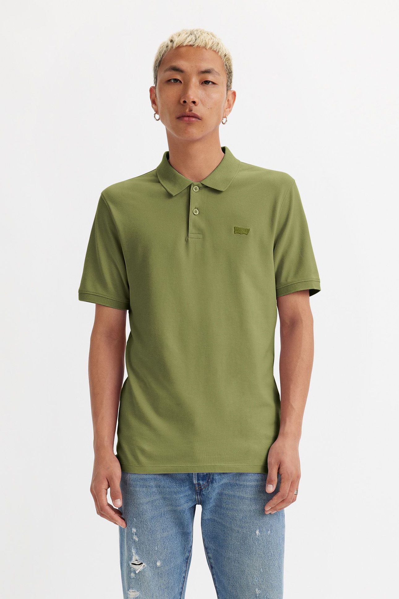 SLIM HOUSEMARK POLO CAPULET OLIVE JERSEY 1