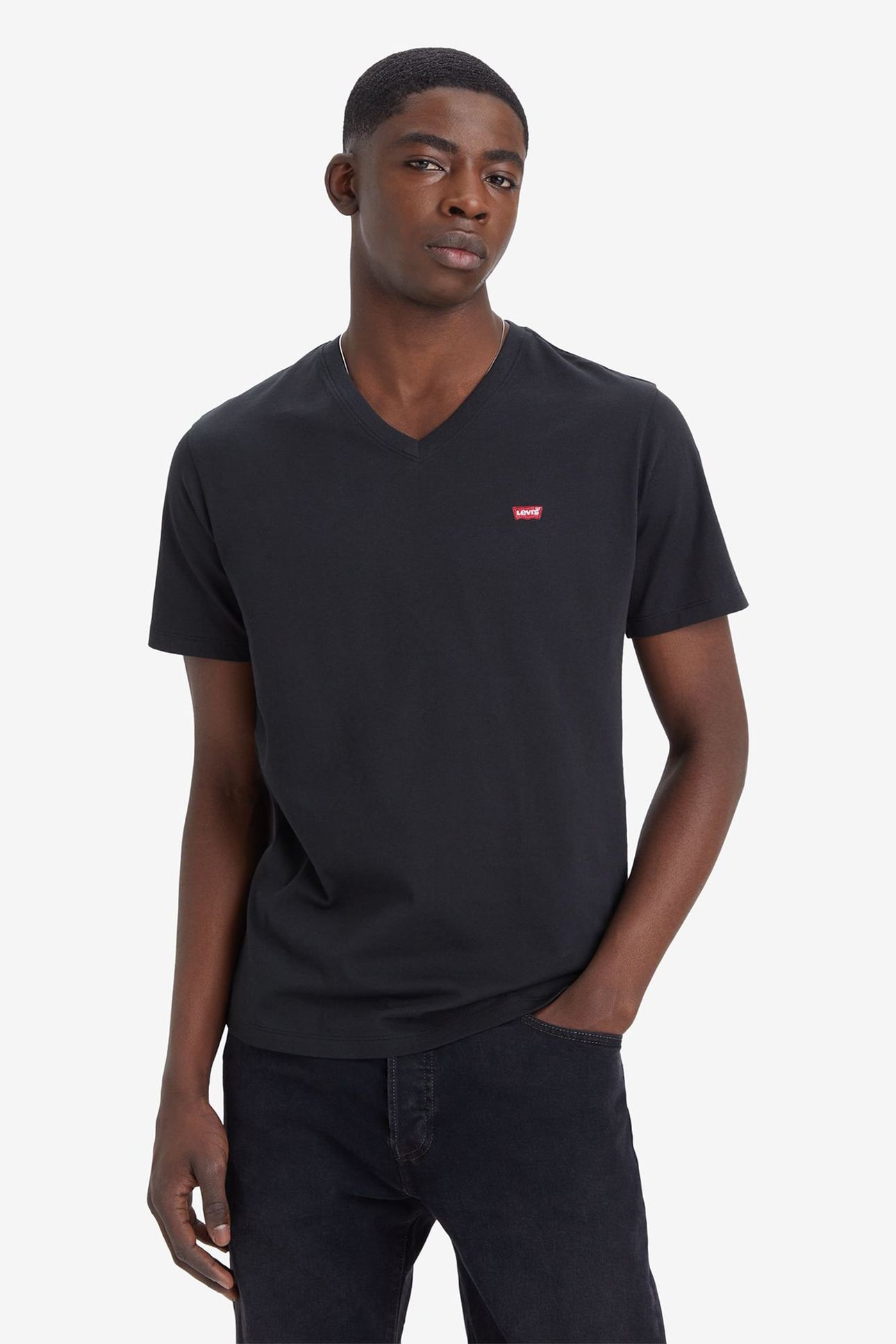 CLASSIC HOUSEMARK V-NECK TEE 1