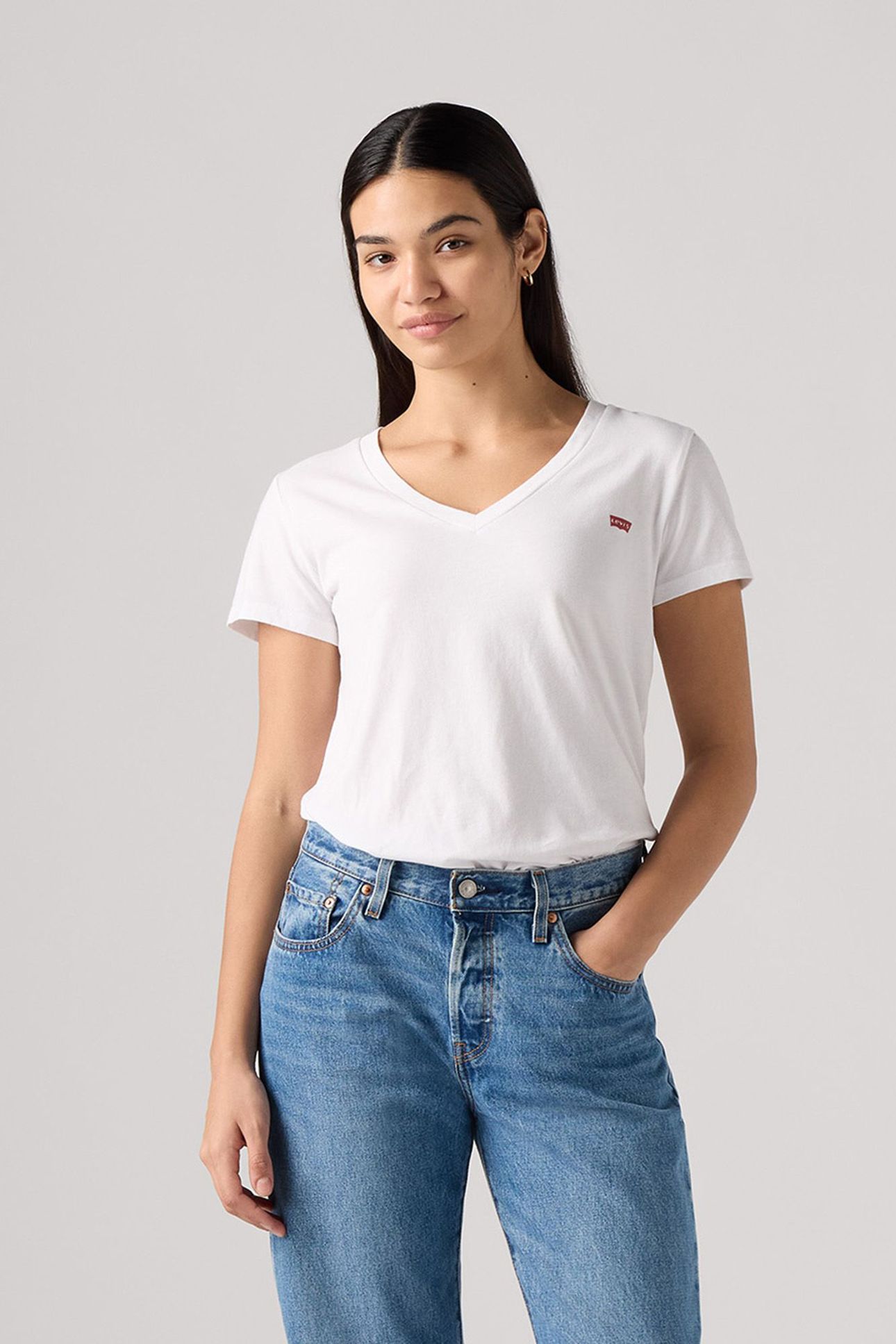 THE PERFECT V-NECK TEE 1