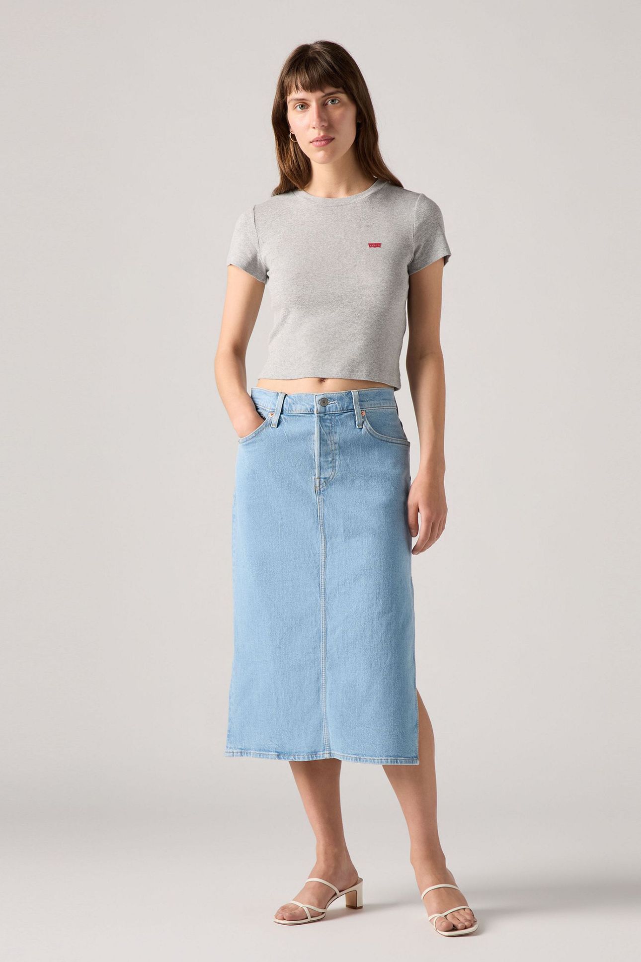 SIDE SLIT SKIRT 1