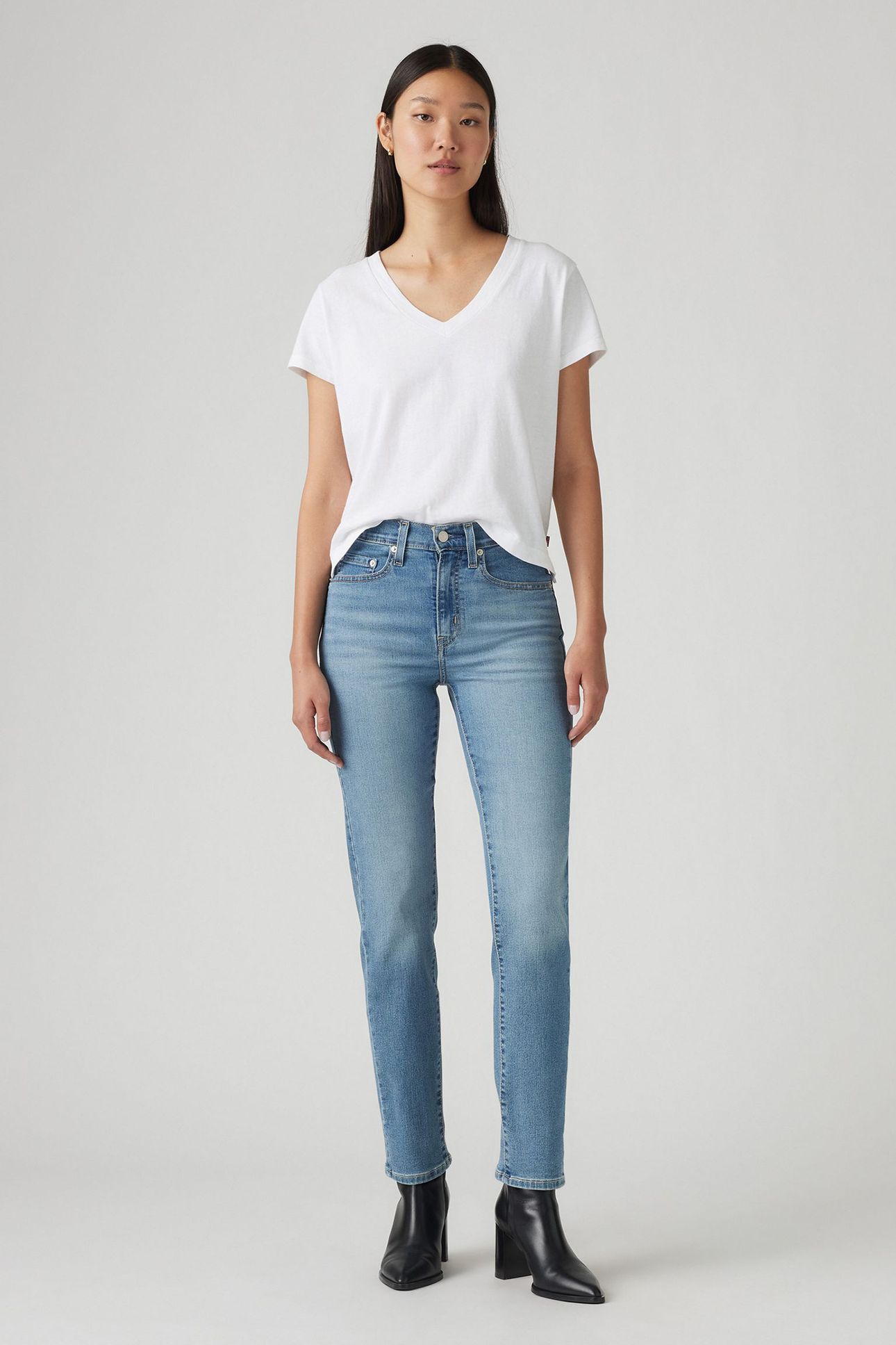 724™ HIGH RISE STRAIGHT JEANS 2