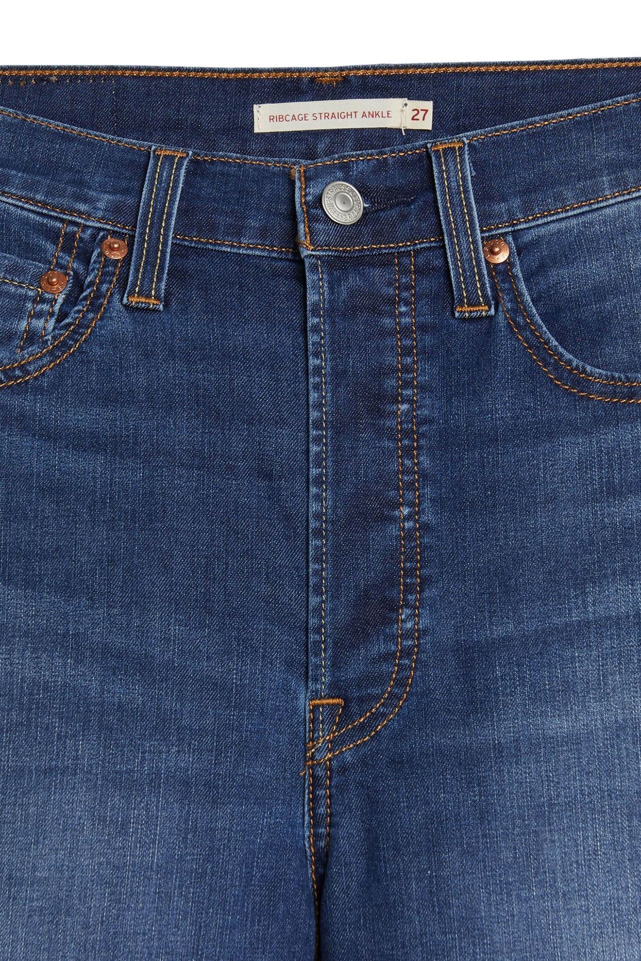RIBCAGE STRAIGHT ANKLE JEANS 8