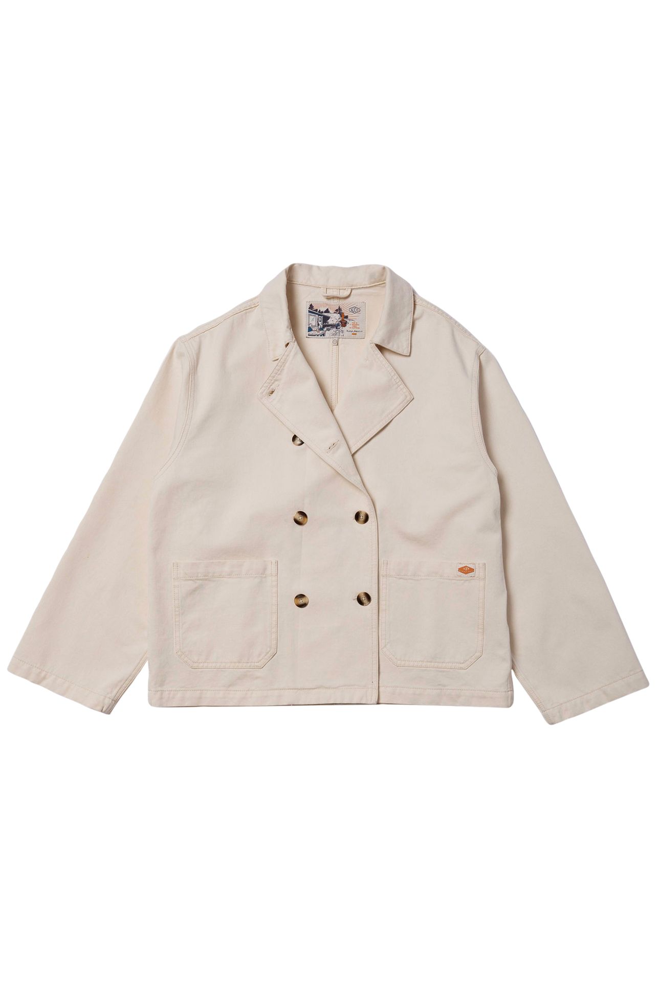 BIBBI WORKWEAR SAILOR JACKET ECRU 3