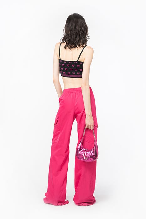 COBO TANK TOP MULTICOLOR PRINT BLACK/FUCHSIA 2
