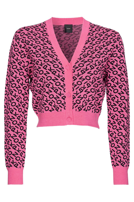 DELFINO CARDIGAN NUDE ROSÉ & CLASSIC BLACK 1