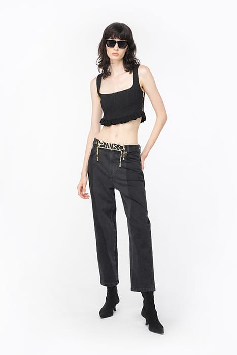 TOPOGIGIO TANK TOP BLACK 5