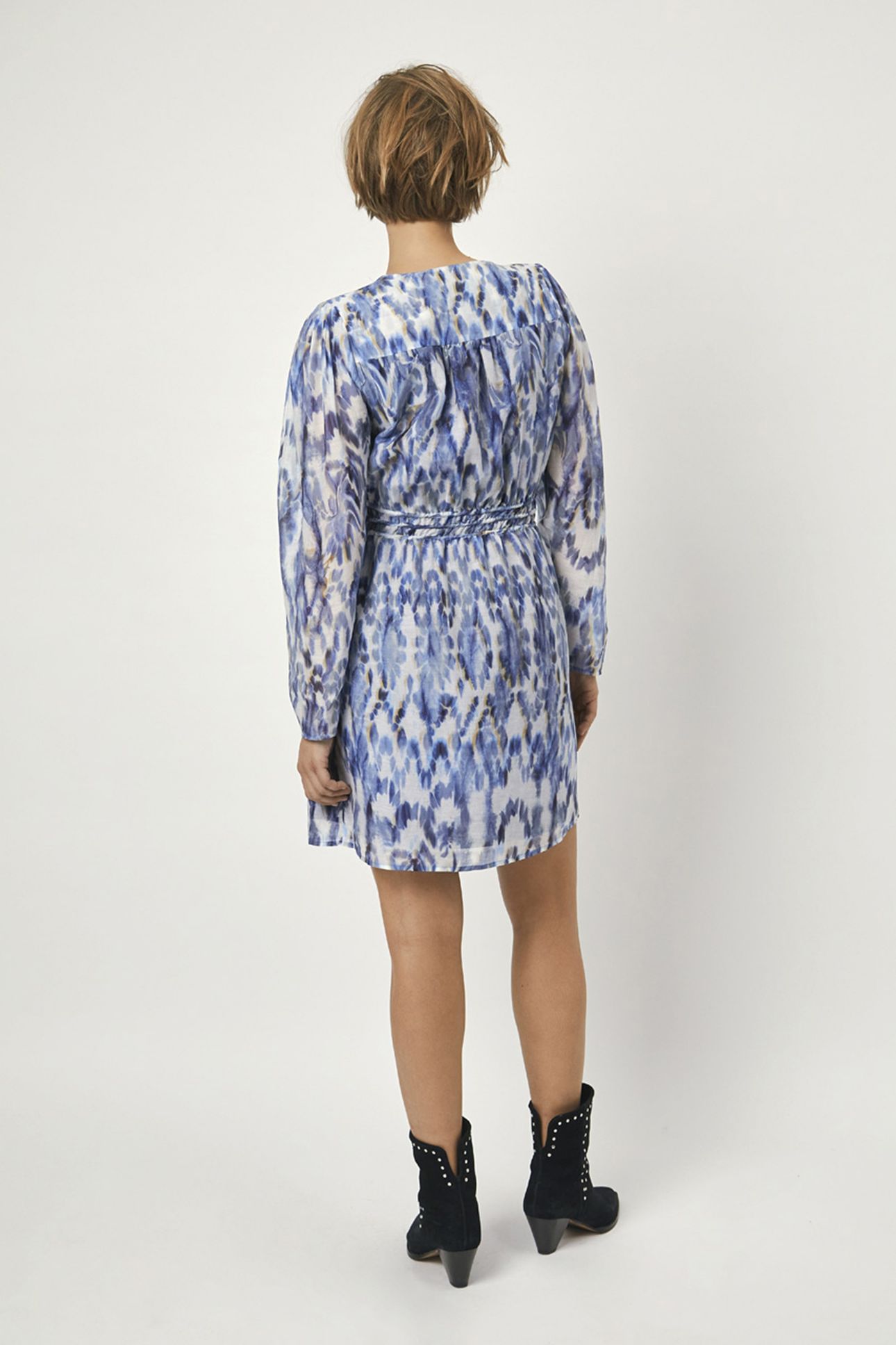 ROCHELLE PRINTED MINI DRESS MULTICOLOUR 2