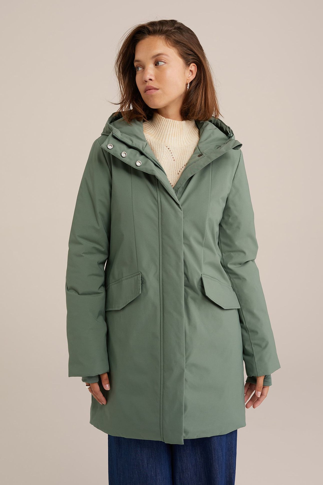 PARKA LIGHT GREEN 1