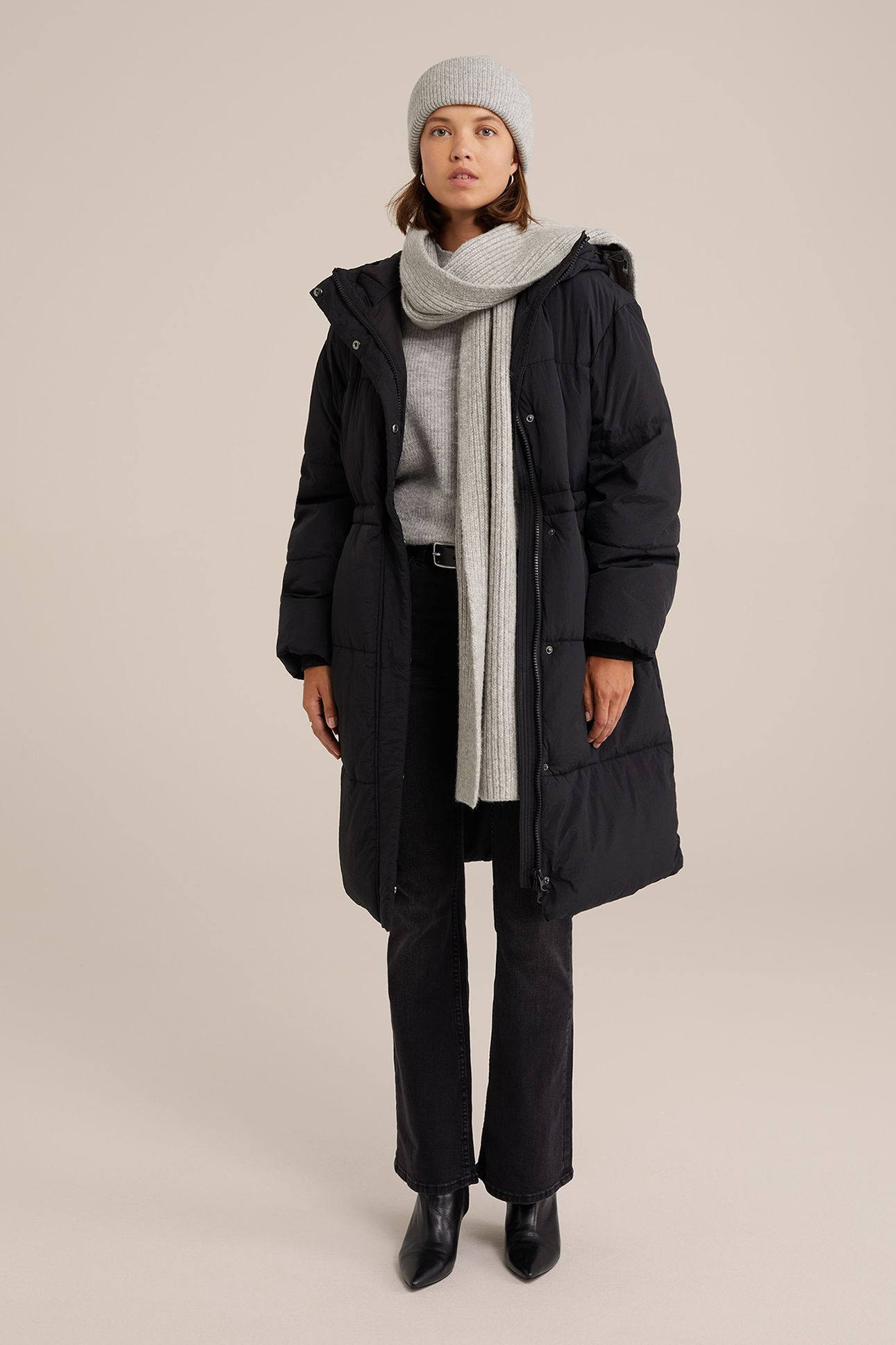 JACKET LONG LENGTH BLACK 4