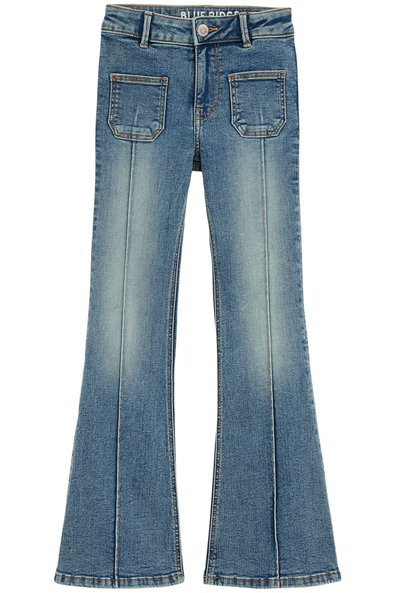 5-POCKET MID WAIST LIGHT BLUE 3