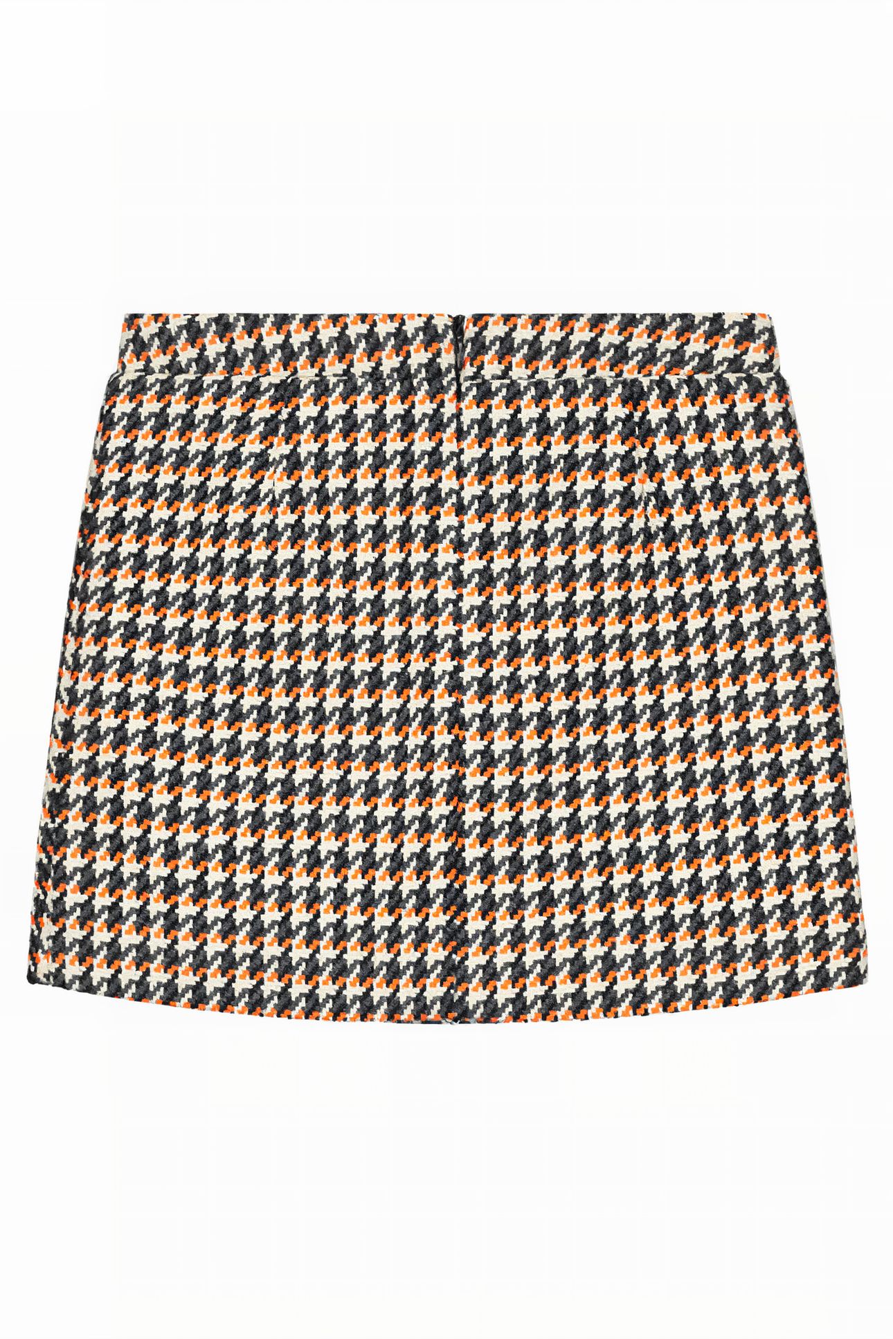 KOS SKIRT MULTI COLOR ORANGE BLACK 2