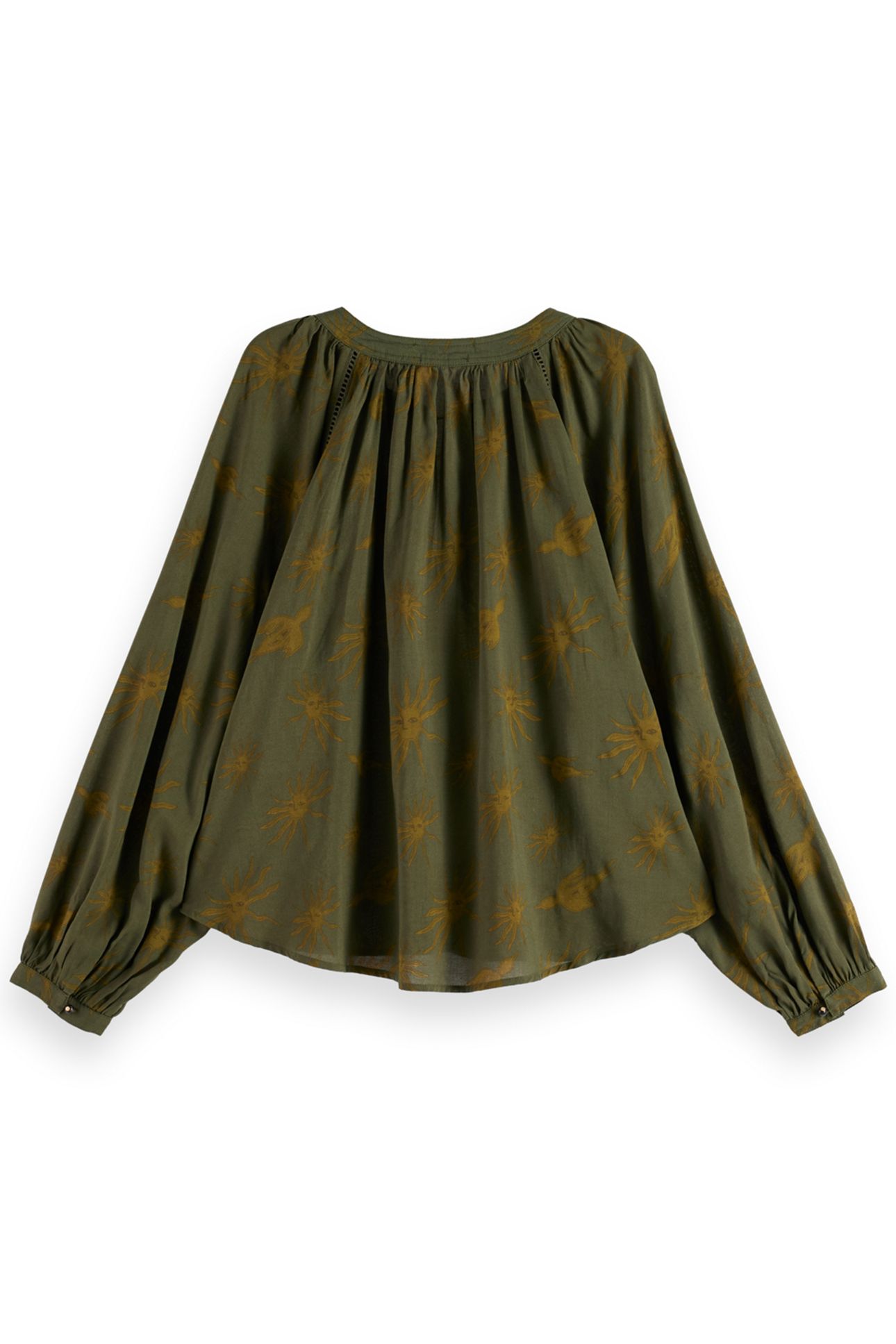 PRINTED MODAL TOP MYSTIC SKY OLIVE 5