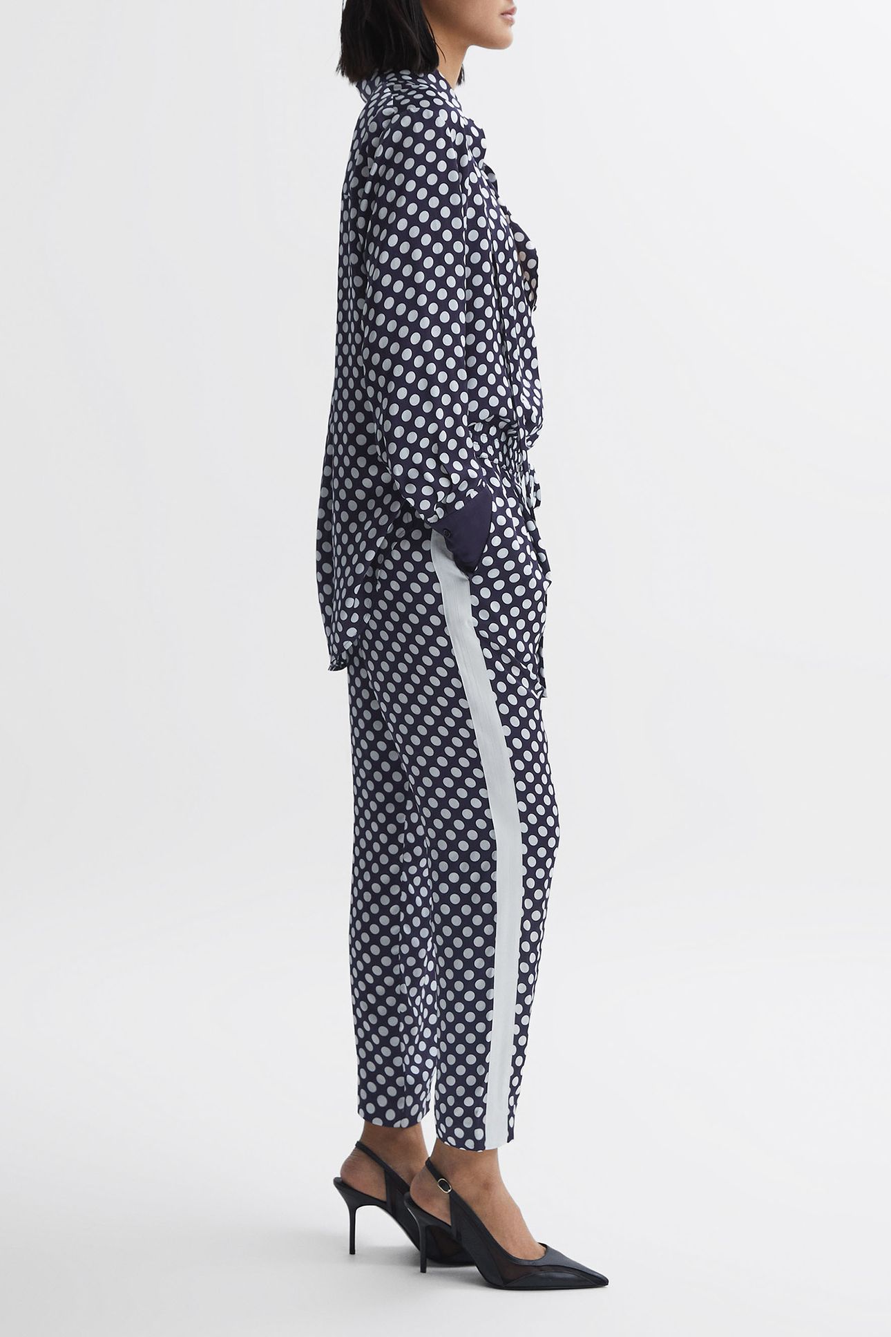 EZRA POLKA DOT PRINT SWEATPANTS 5