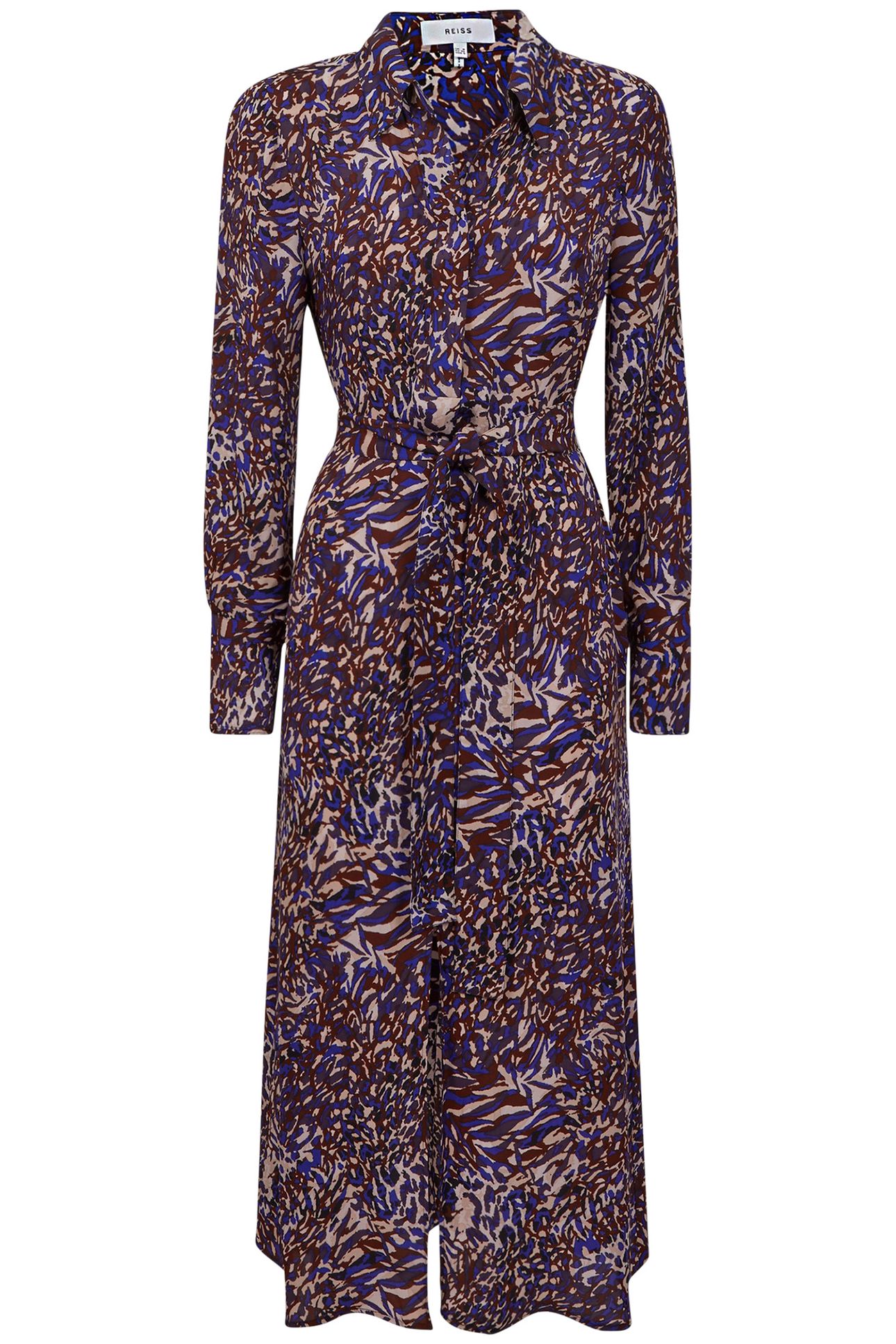 TABITHA ANIMAL PRINT MIDI SHIRT DRESS 4