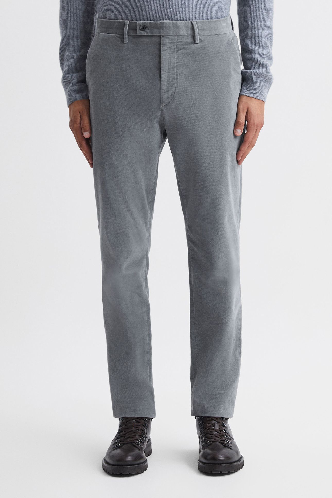 GREY CHINOS — SLIM FIT 1