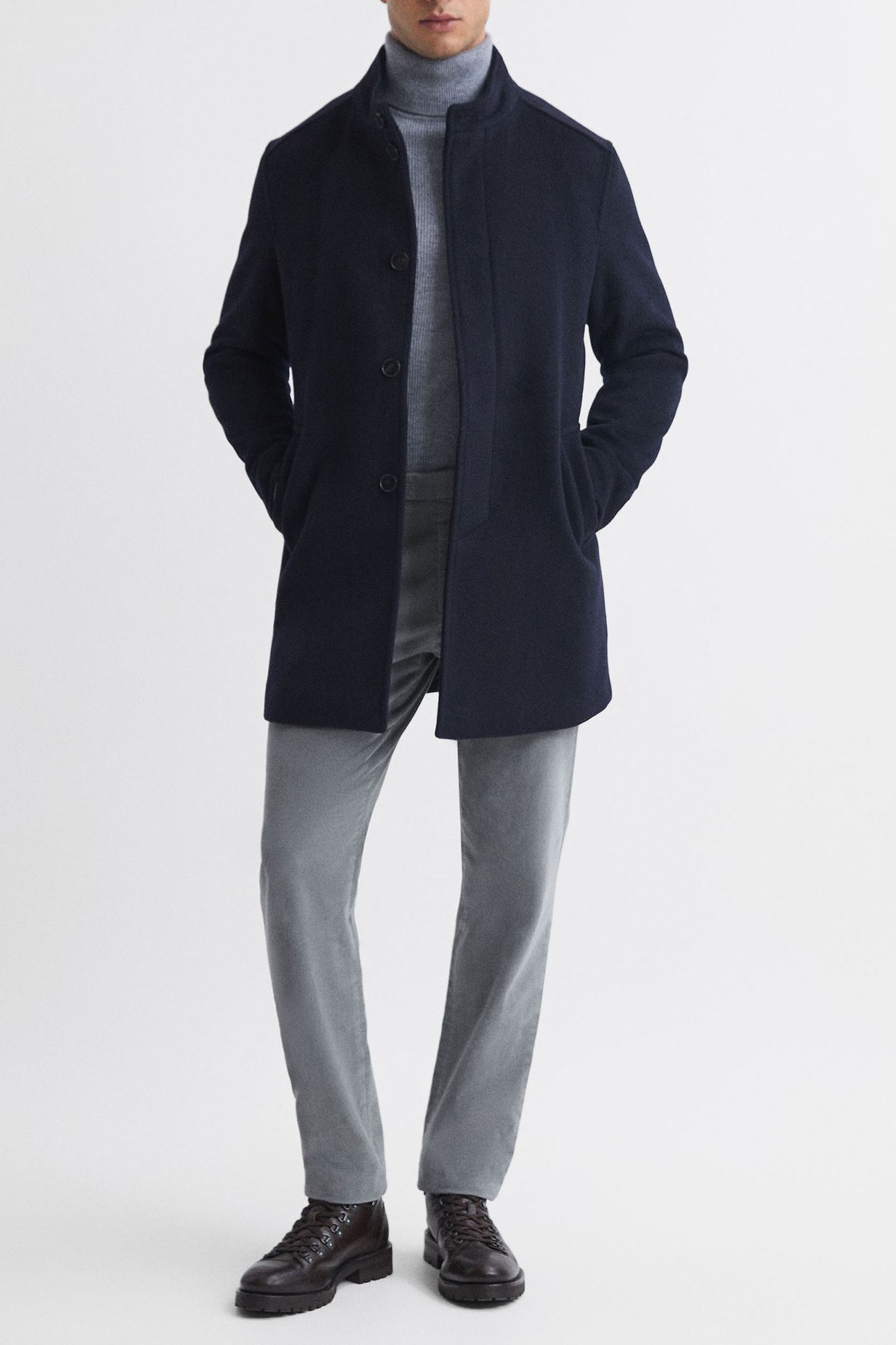 GREY CHINOS — SLIM FIT 4