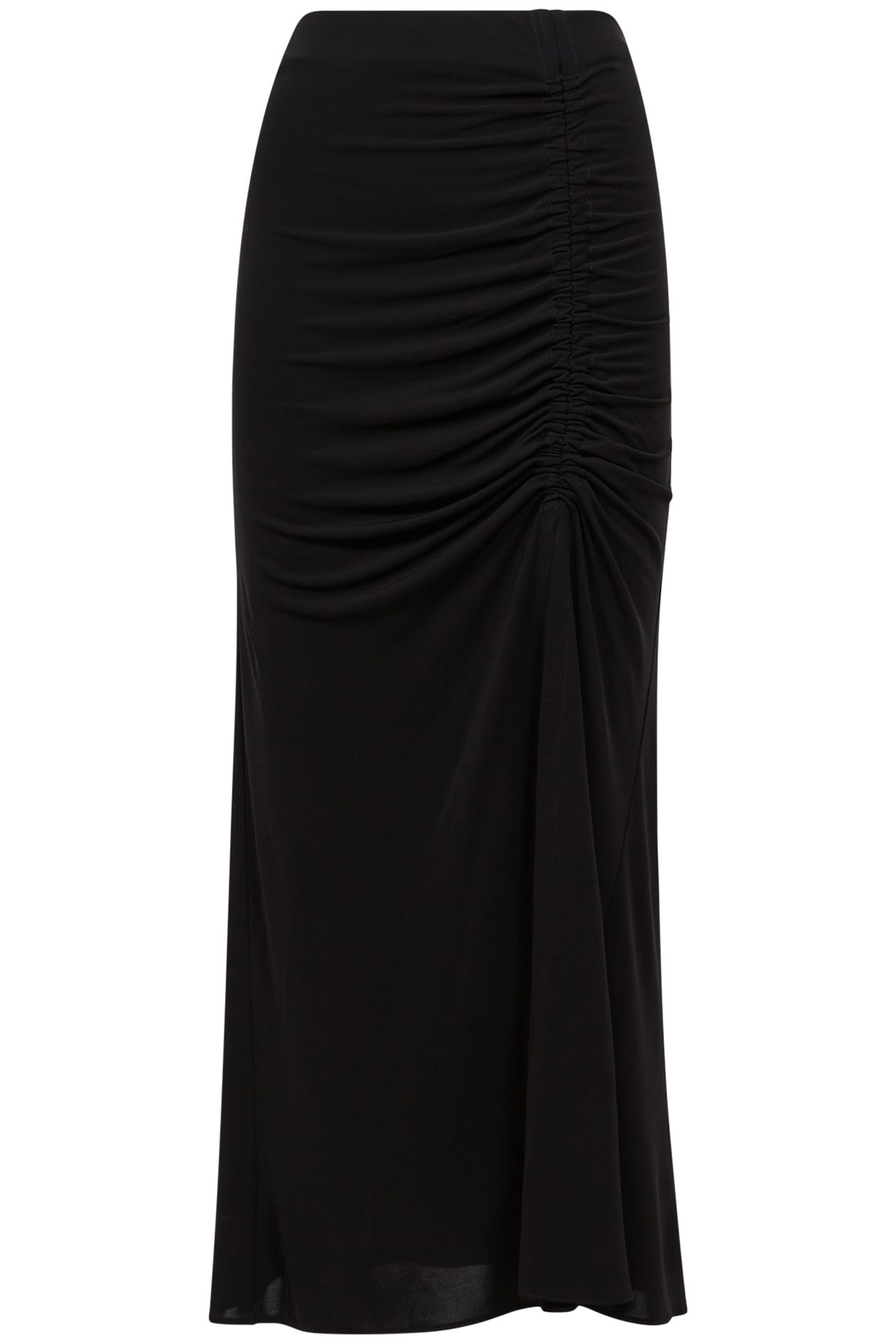 JERSEY MIDI SKIRT — THE MODEL IS WEARING A SIZE 8 4