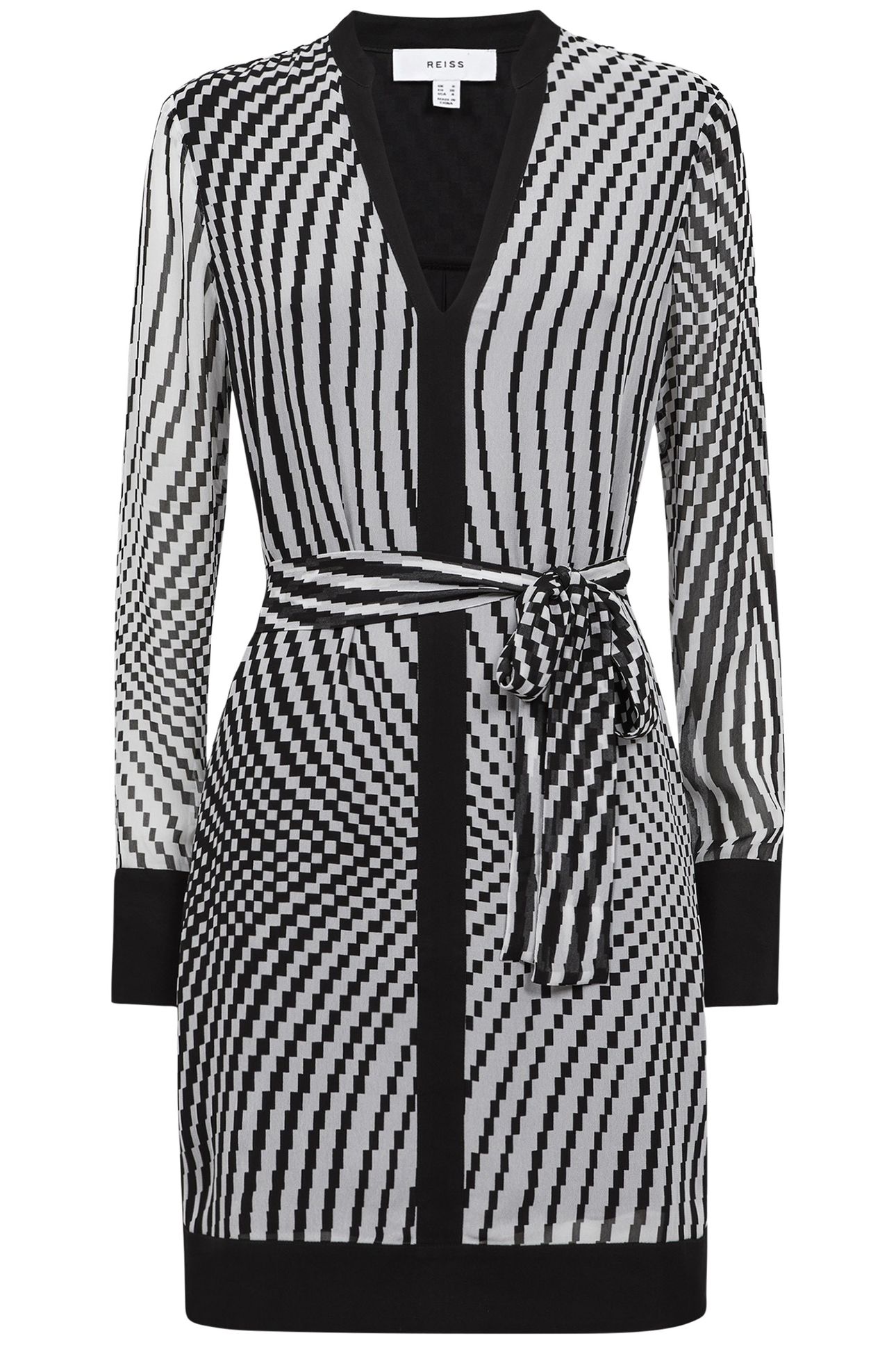 CHECK FLIPPY MINI DRESS — THE MODEL IS WEARING A SIZE 8 4