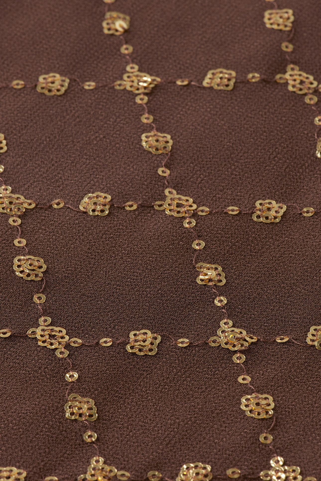 TUBE SKIRT WITH EMBELLISHMENTS COFFEE 3