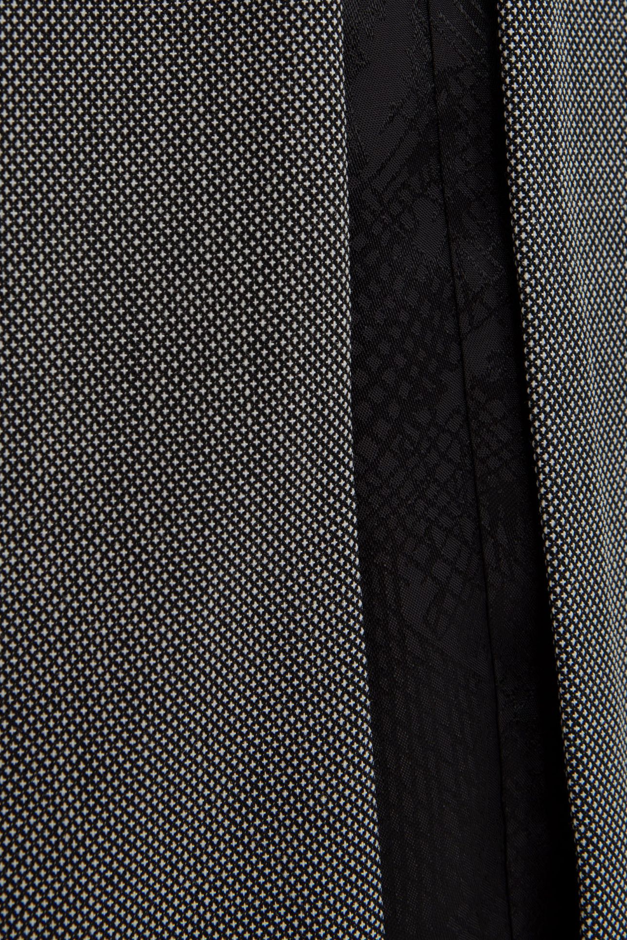PURE EDITION – BLACK SEMI-PLAIN LONG SKIRT 6