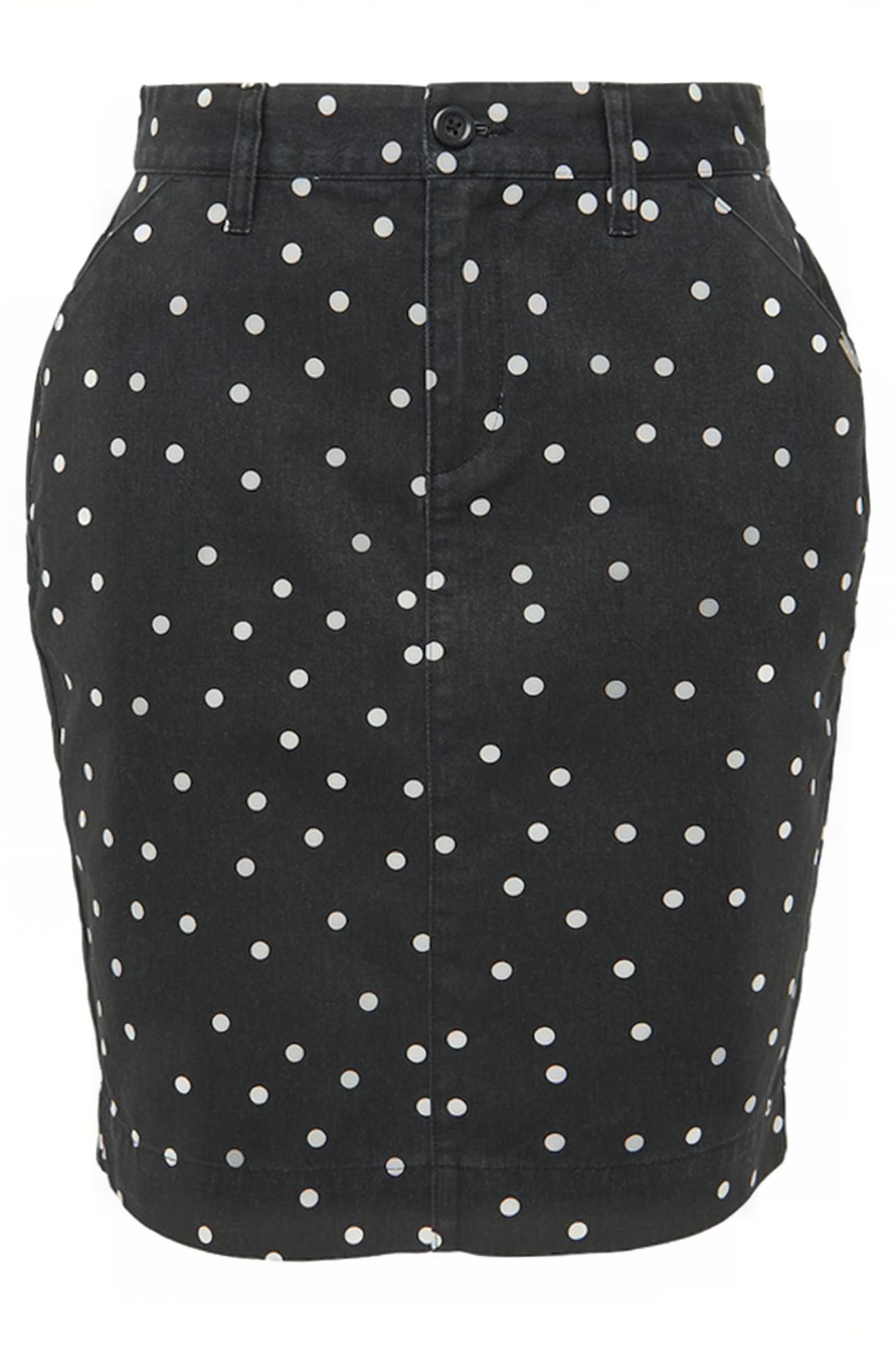S.OLIVER-QS SKIRTS GREY/BLACK 4