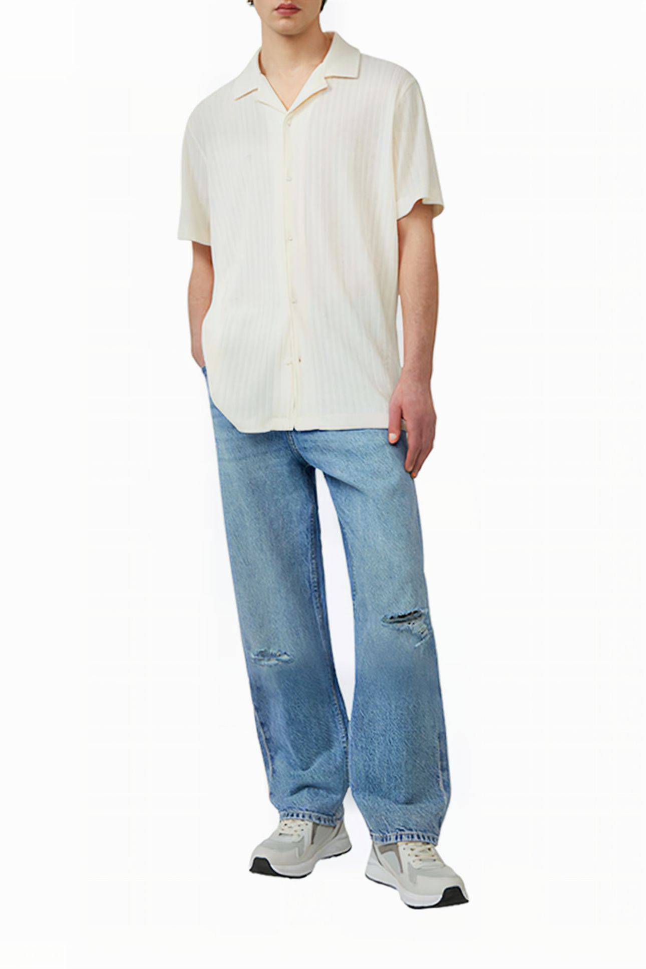 S.OLIVER-QS SHIRTS OFFWHITE 2