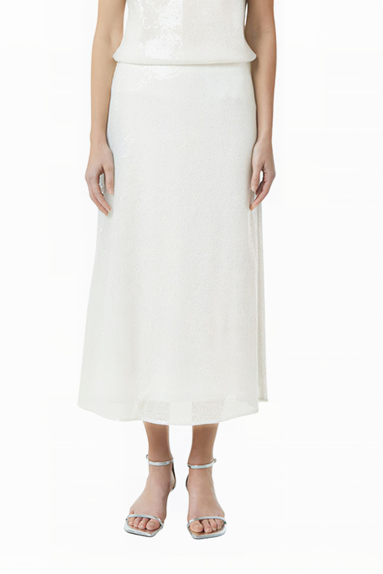 COMMA SKIRTS WHITE 1
