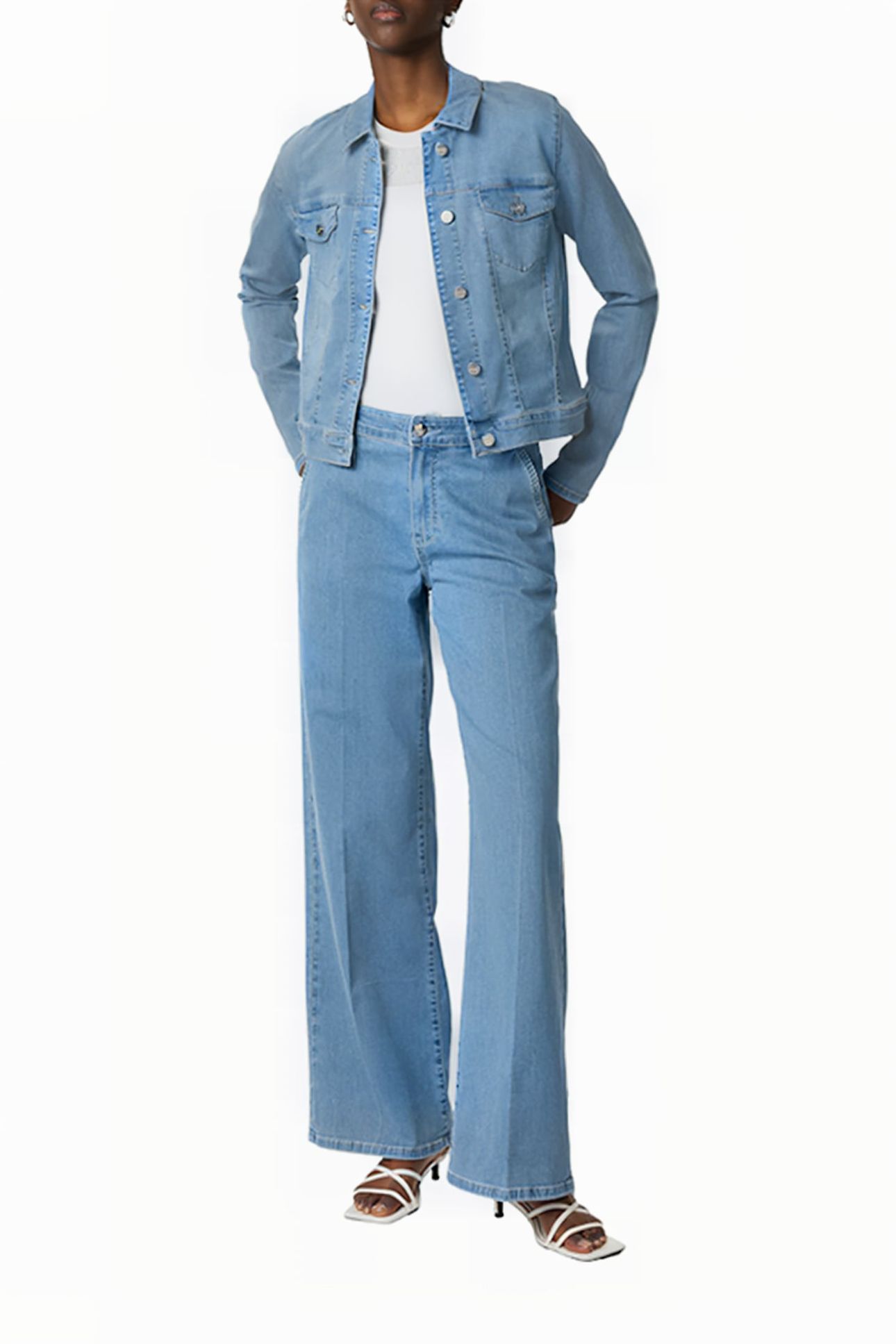COMMA JACKET INDOOR BLUE-DENIM 2