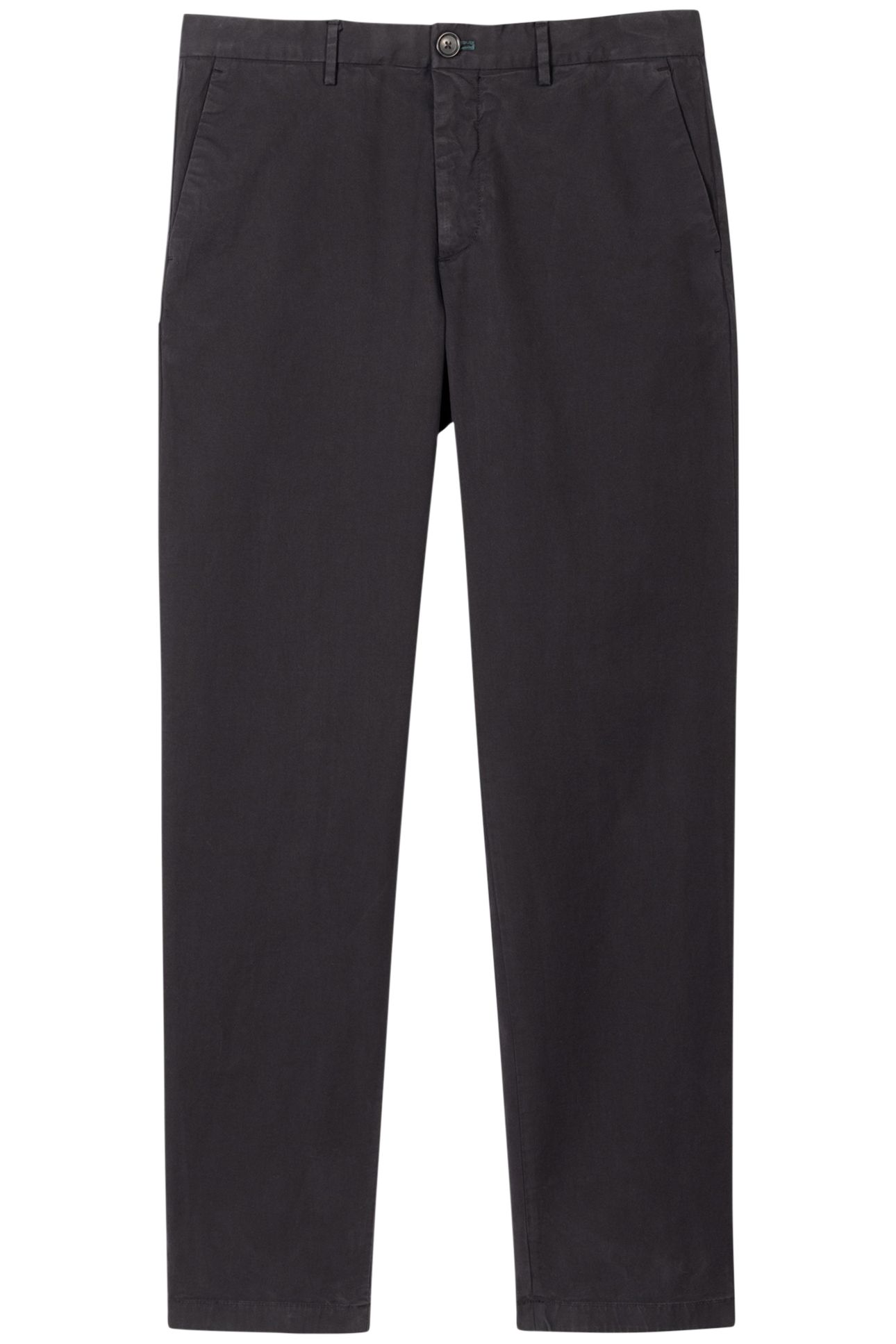 MENS MID FIT CLEAN CHINO ZEBRA EMB BLACK 4