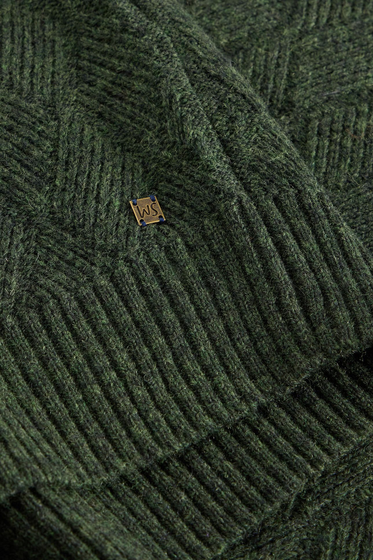 DIAMOND CREW NECK DARK GREEN 6