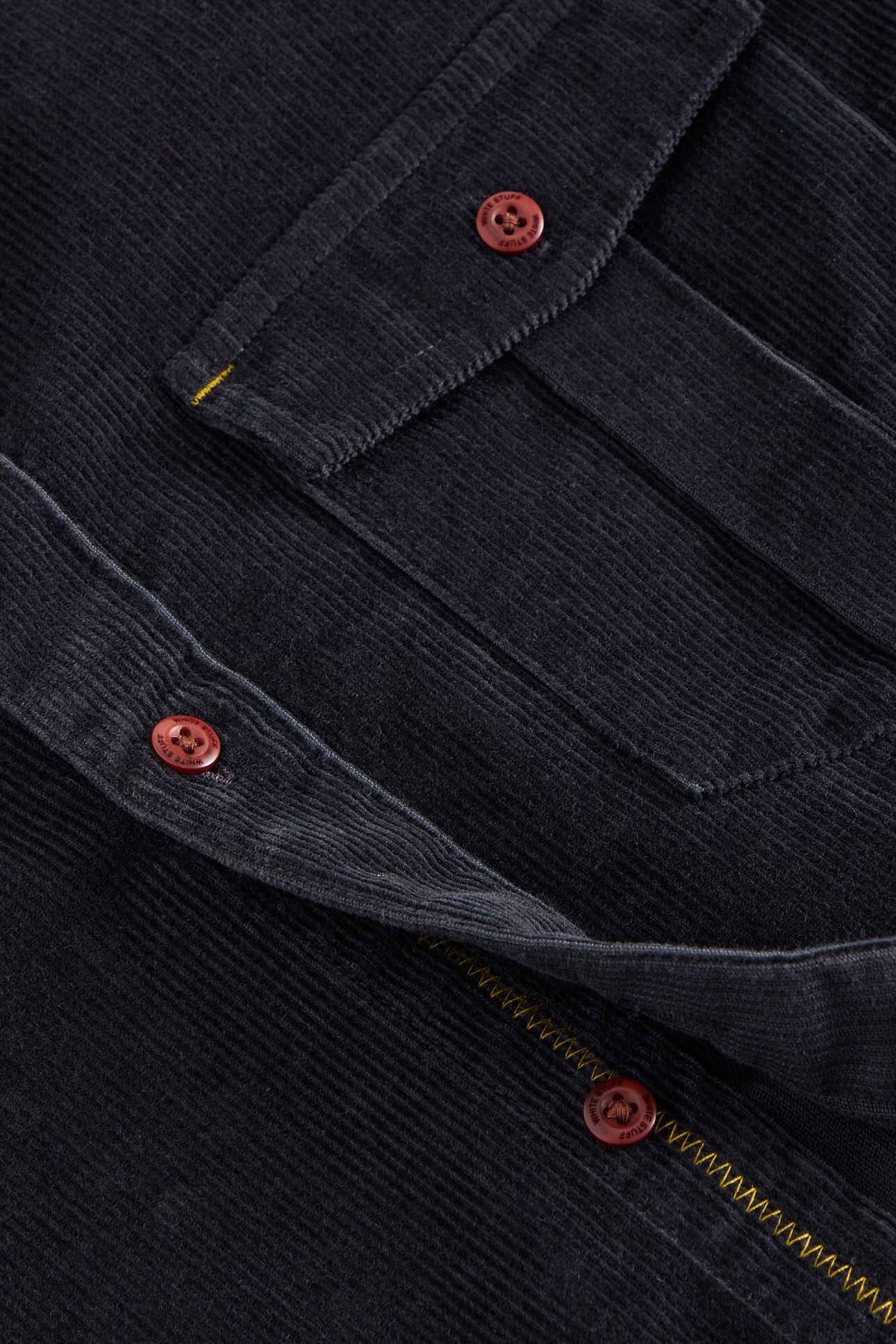 GRIFFIN CORD SHIRT DARK NAVY 6