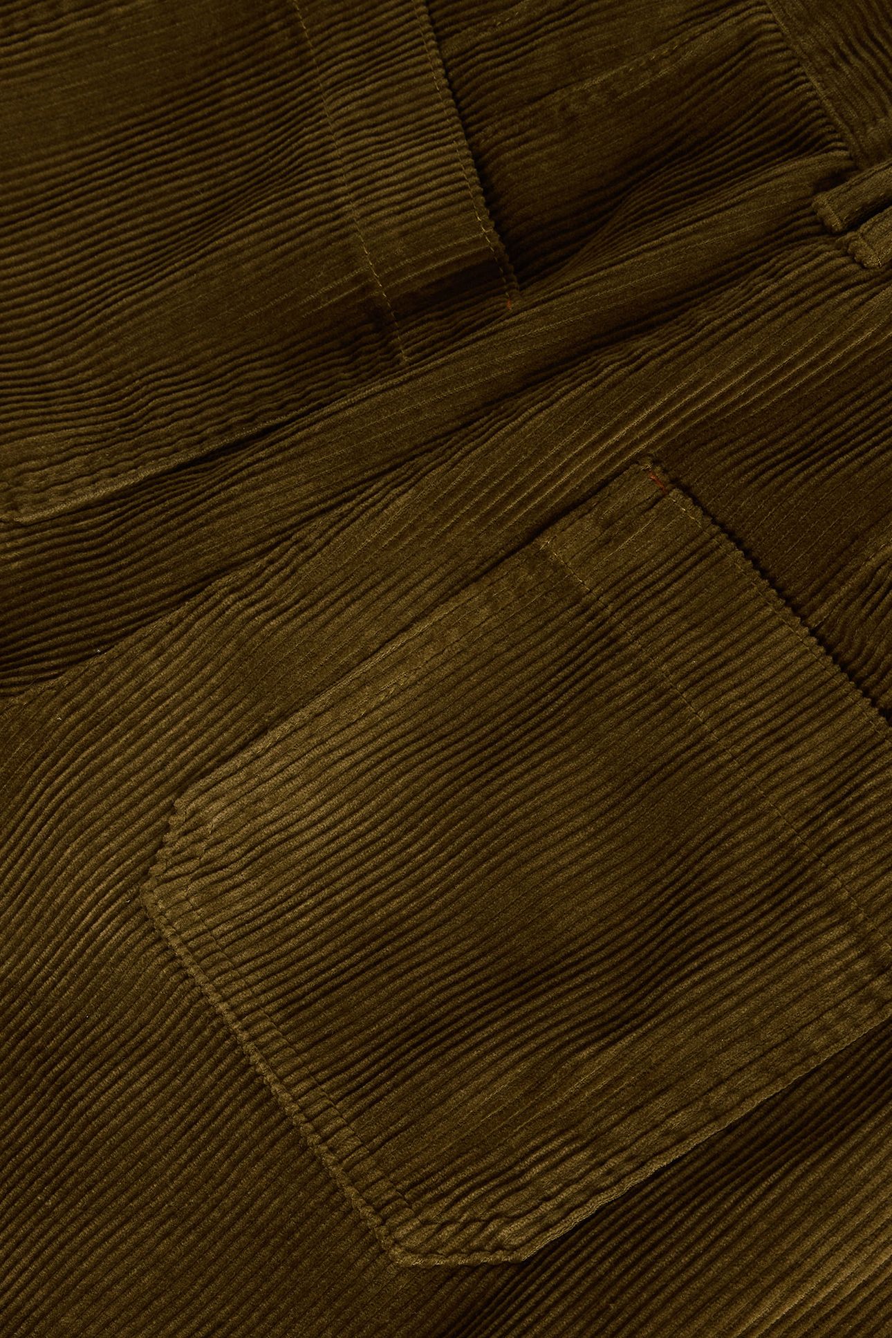 BELLE CORD WIDE LEG TROUSER KHAKI GREEN 6