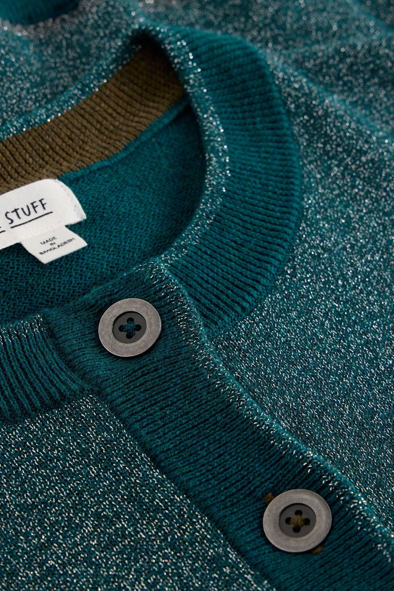 CHARLOTTE SPARKLE CARDI MID TEAL 6