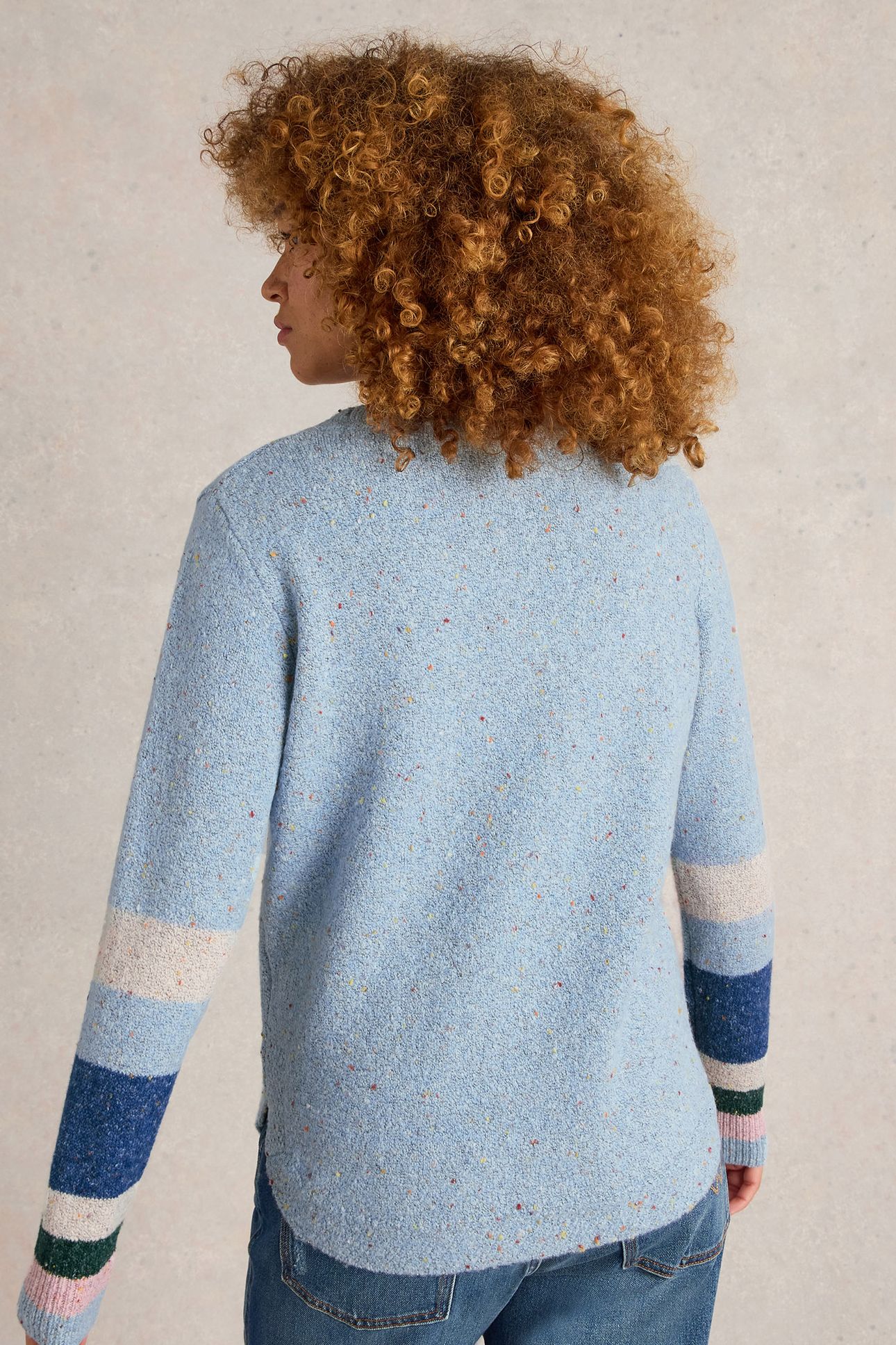 TALIA NEP JUMPER BLUE MULTI 2