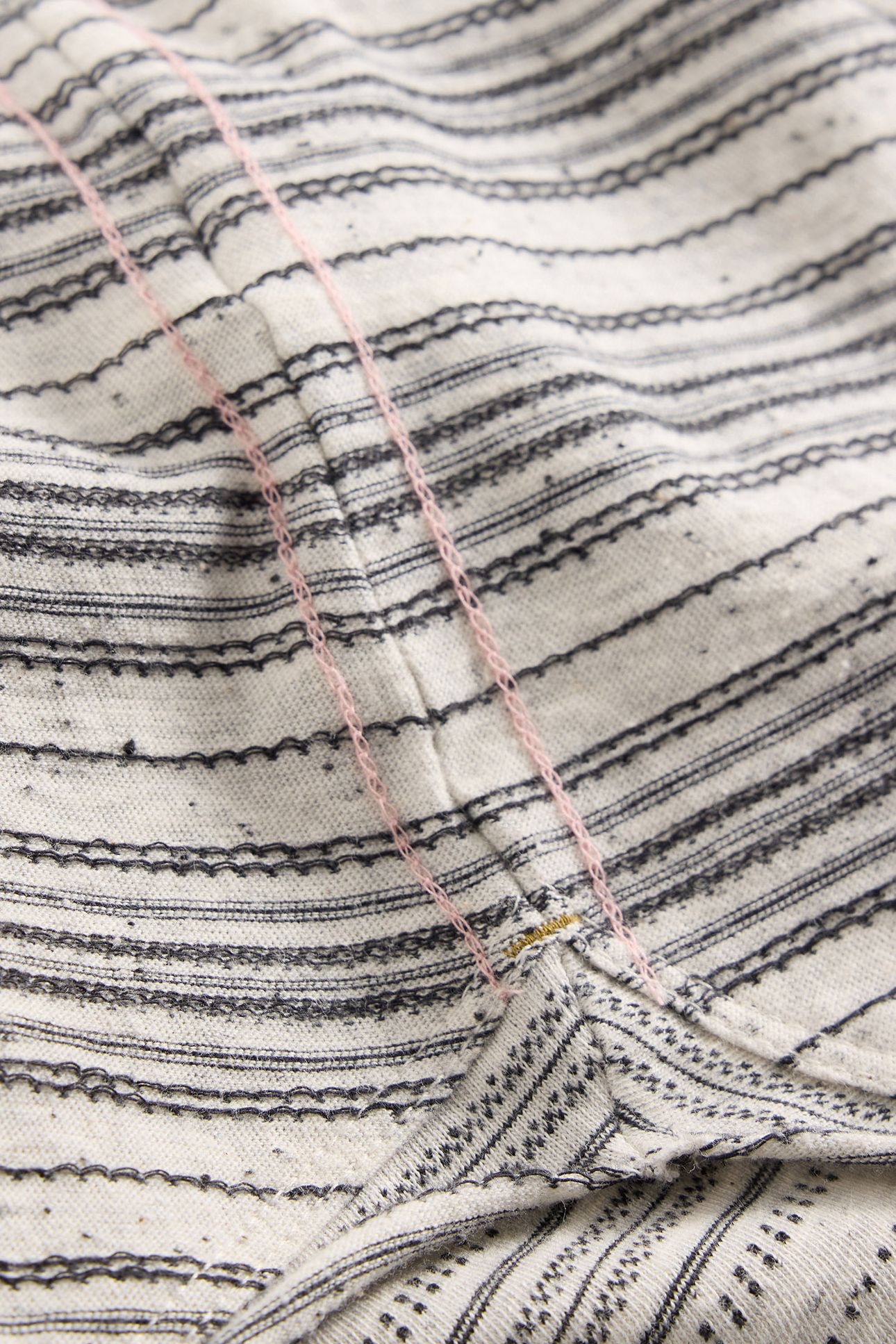 CLARA STITCH LS TEE NATURAL MULTI 6