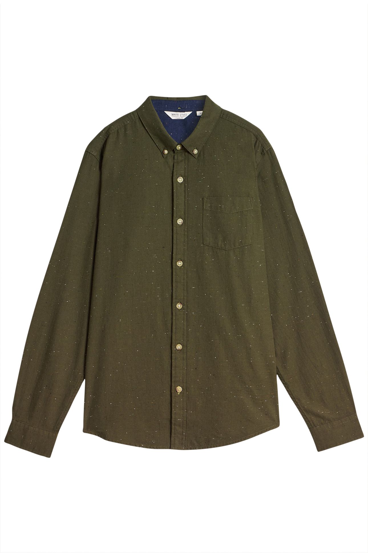 NEP OXFORD SHIRT KHAKI GREEN 4