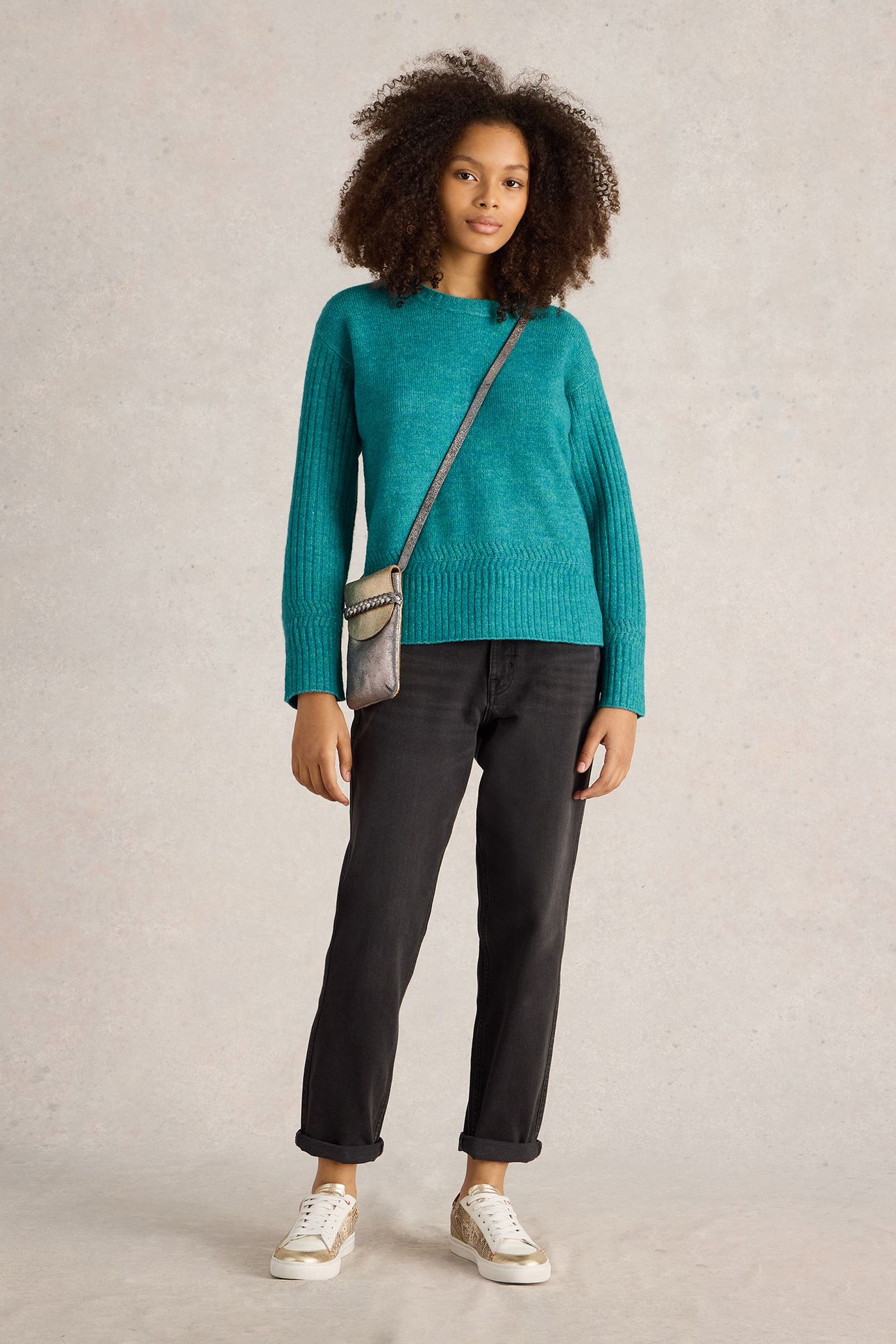 SOPHIA JUMPER BRIGHT TEAL 3