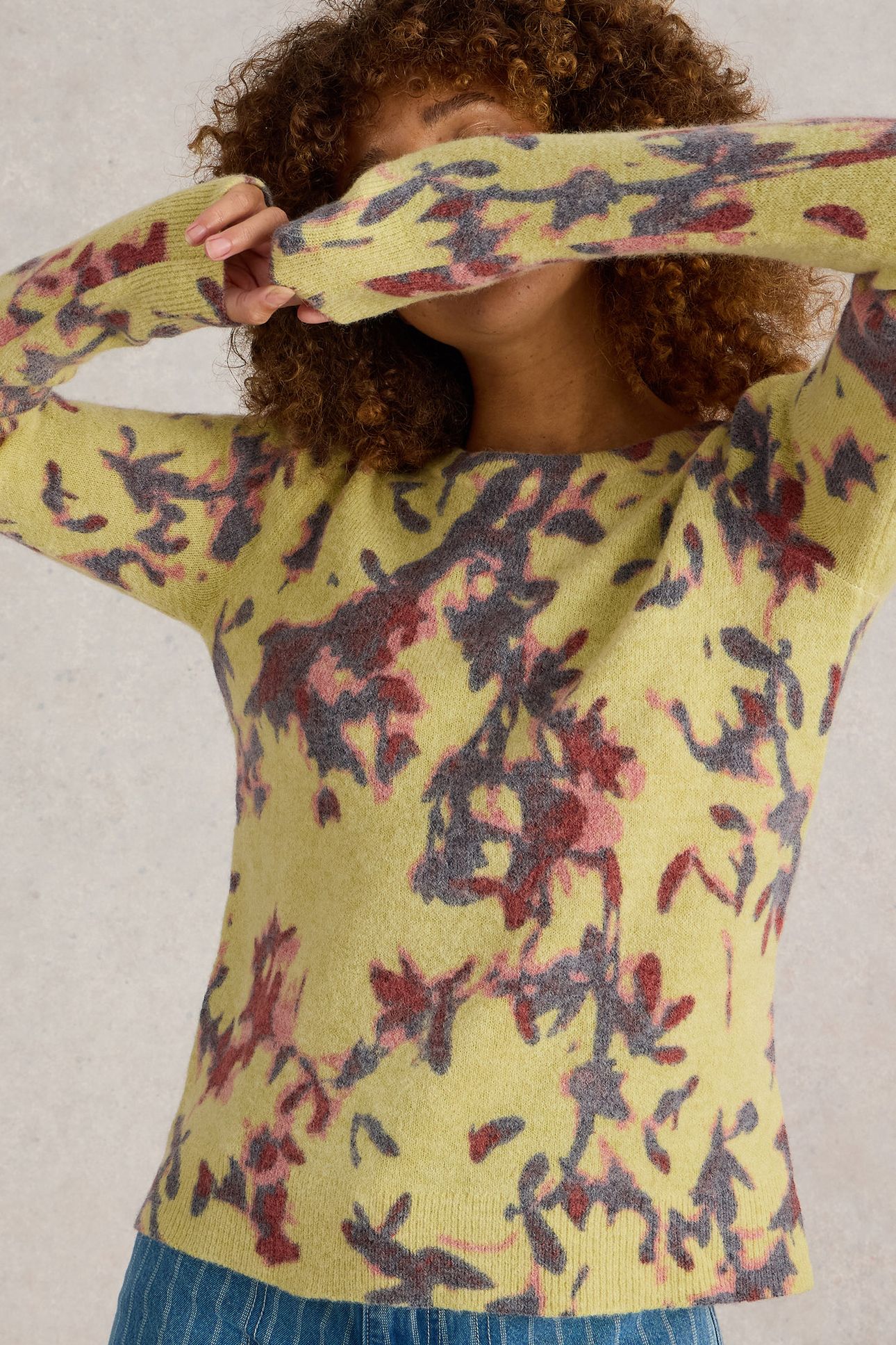 JODIE JUMPER YELLOW PRINT 4