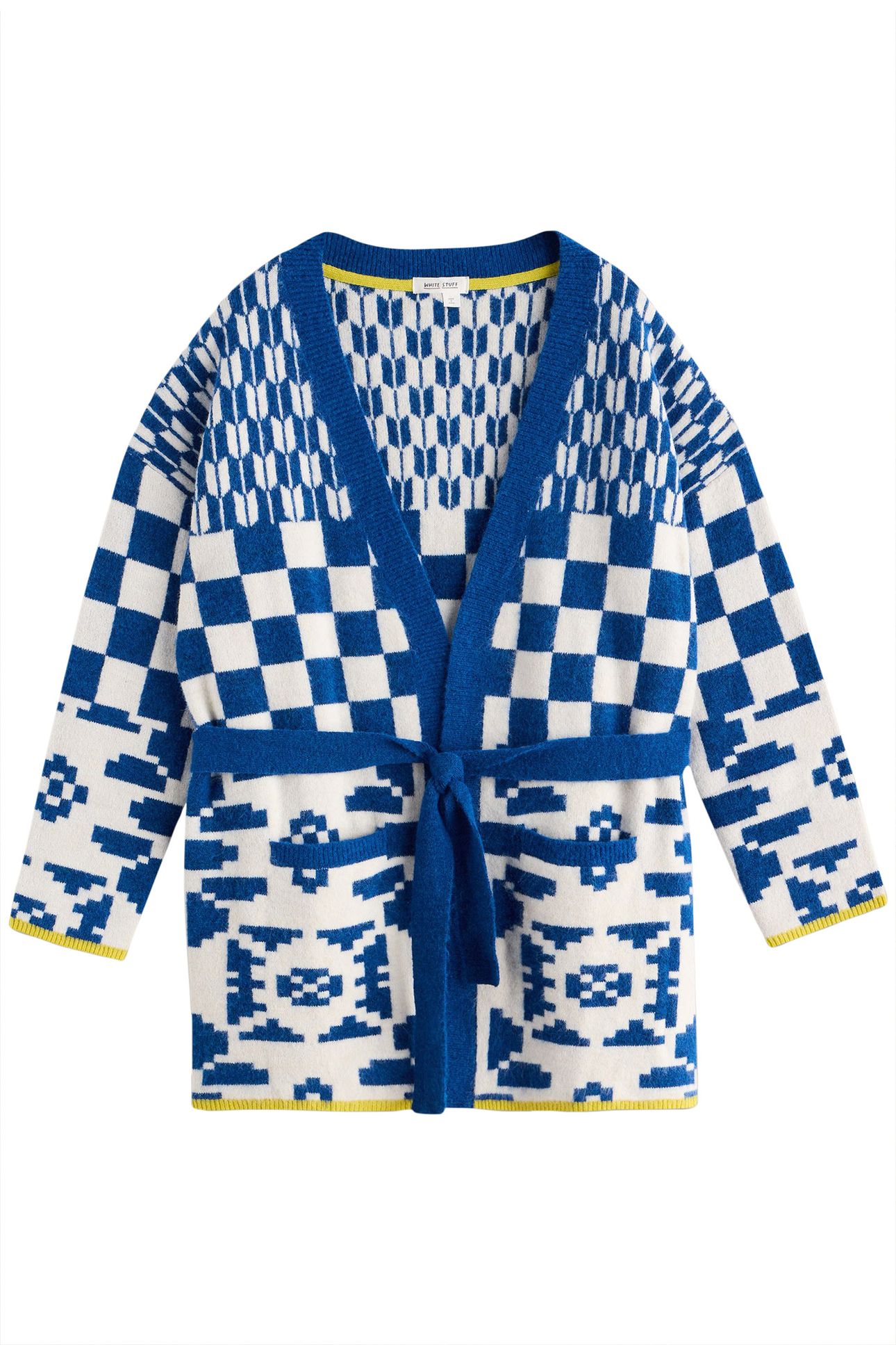 GEO MIX CARDI BLUE MULTI 4