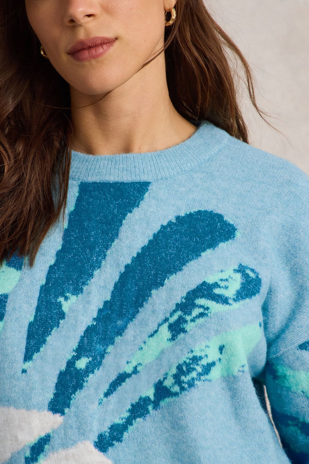 LOUISA JUMPER BLUE MULTI 5