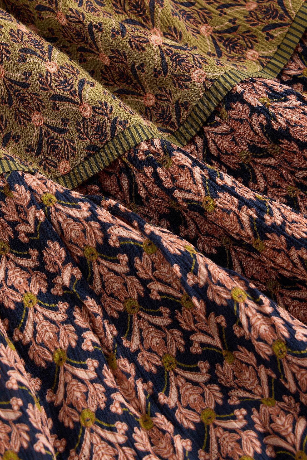 MABEL MIXED PRINT SKIRT BLACK MULTI 6