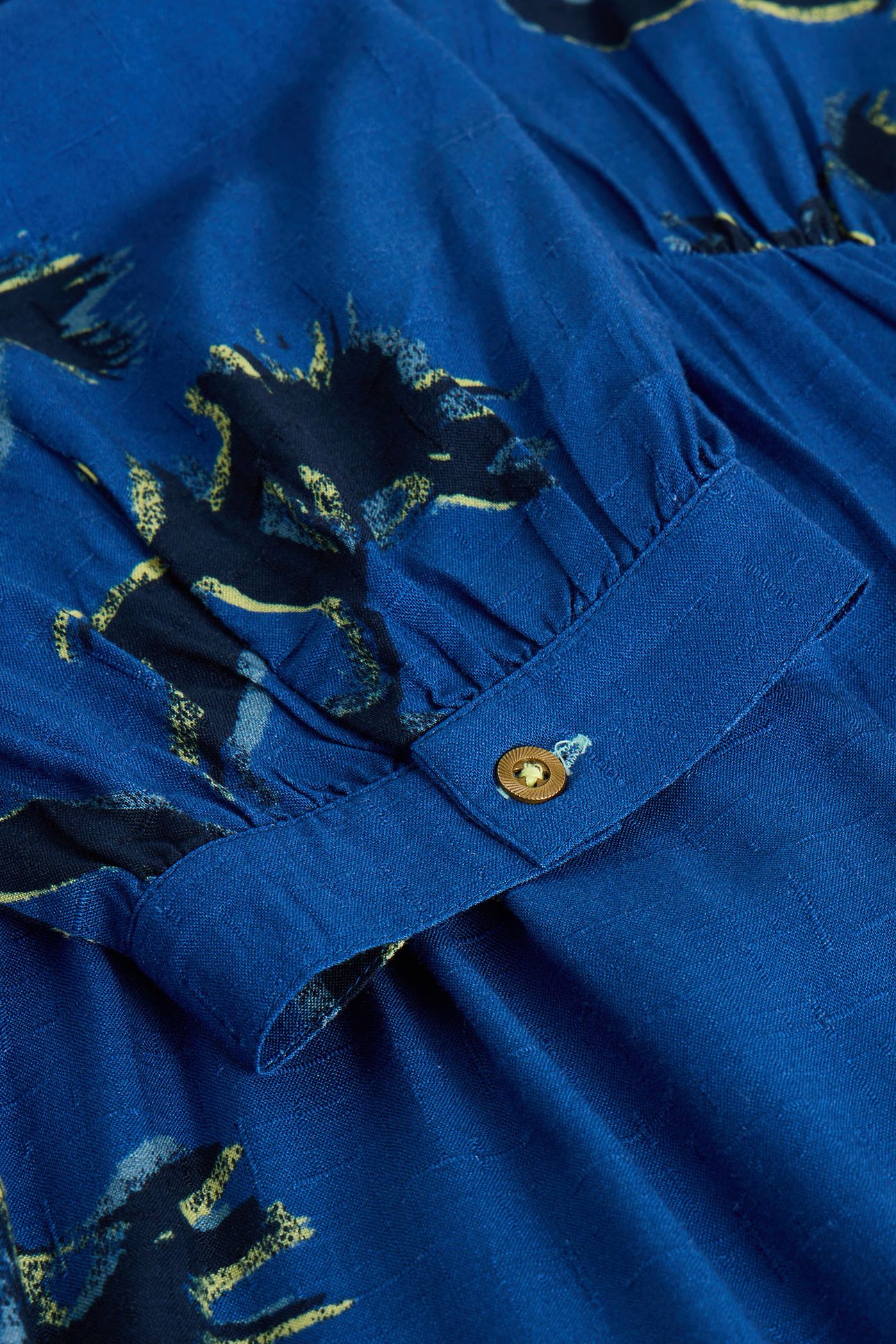 LUCY MIDI DRESS BLUE PRINT 6