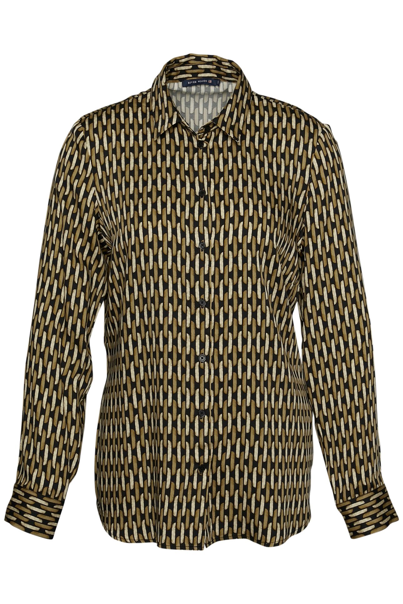 RELAXED CLASSIC SHIRT IN BROWN 1