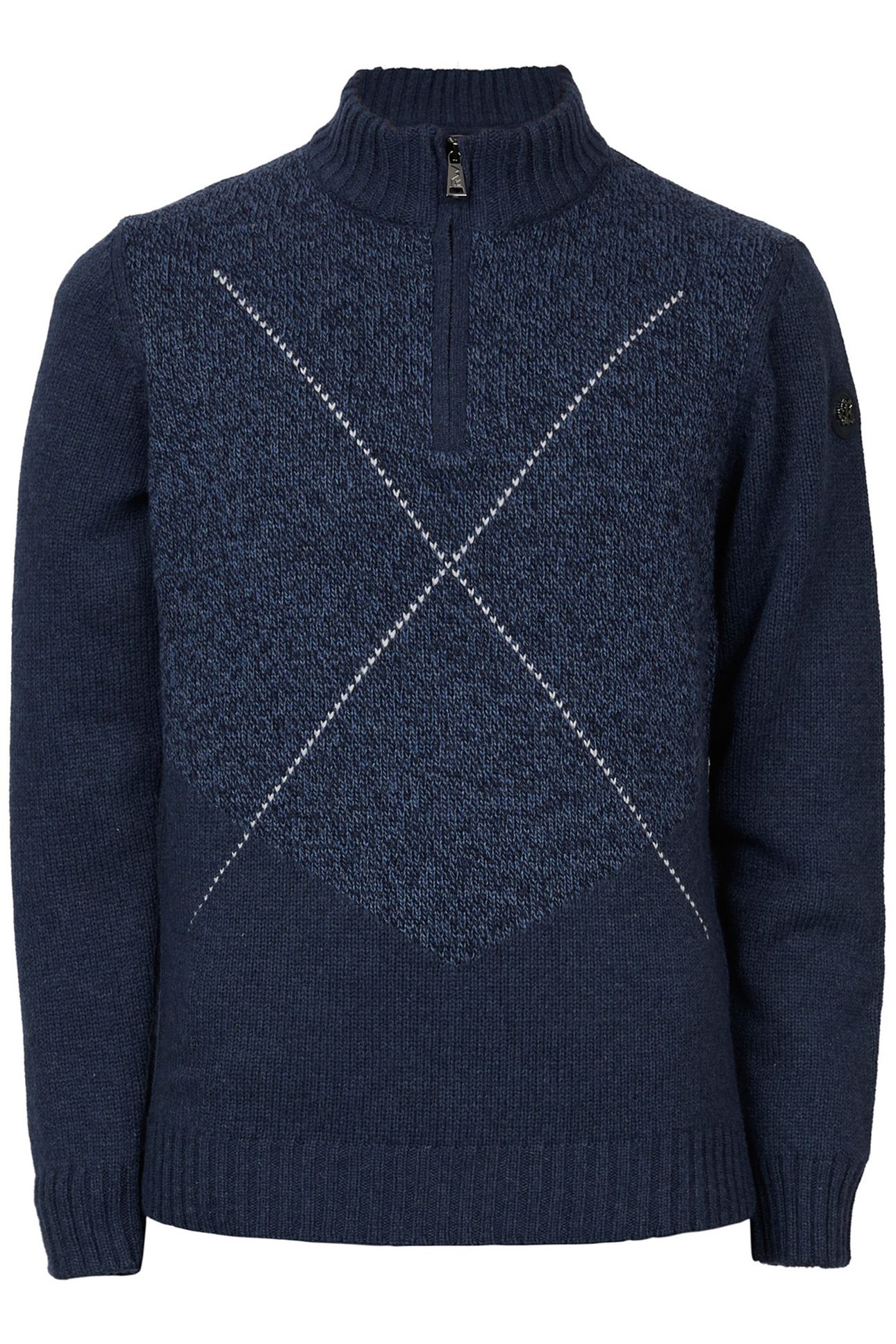 CUSTOM FIT MOCK NECK PULLOVER 4