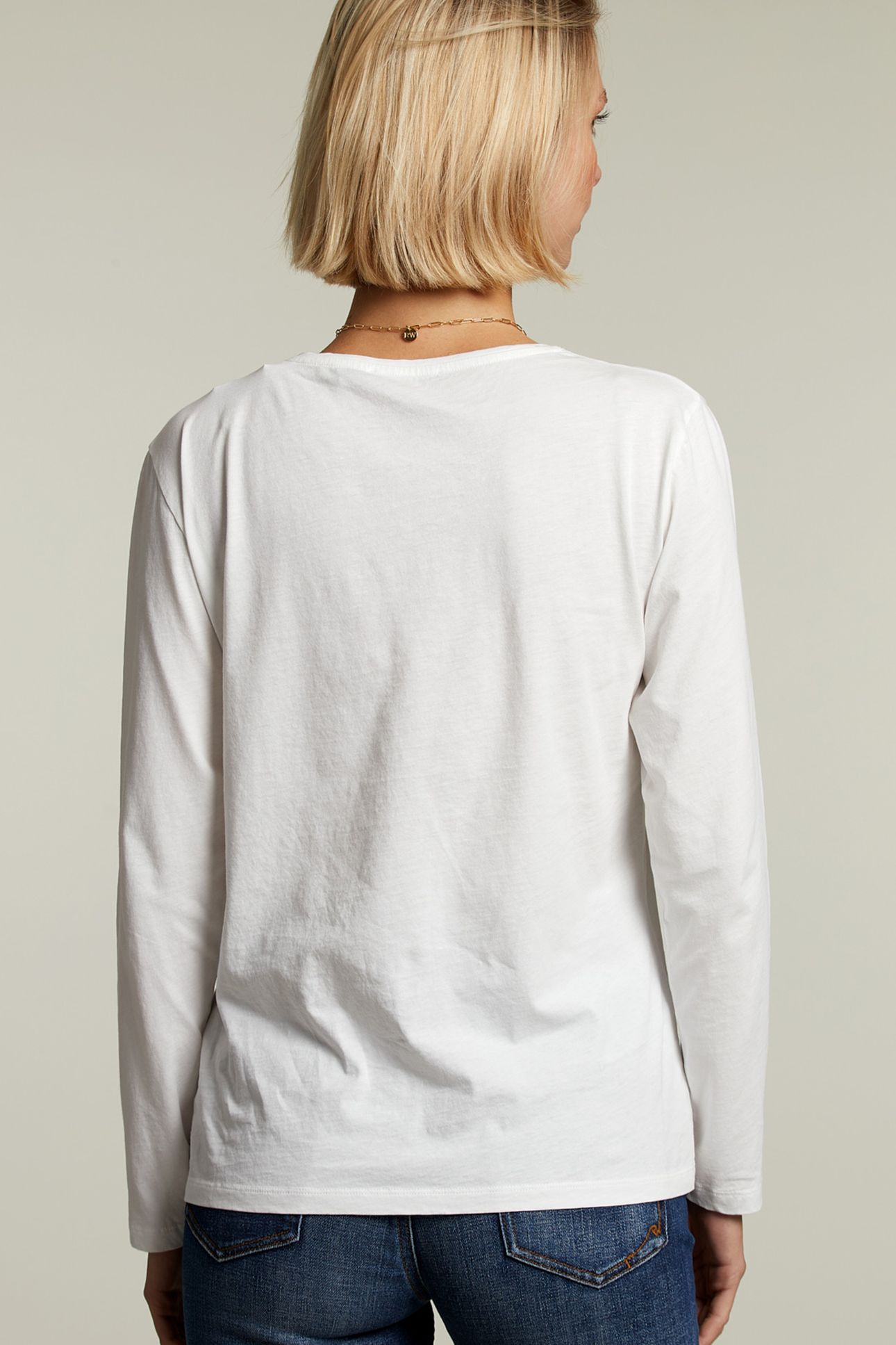 OFF WHITE CREW NECK T-SHIRT 2