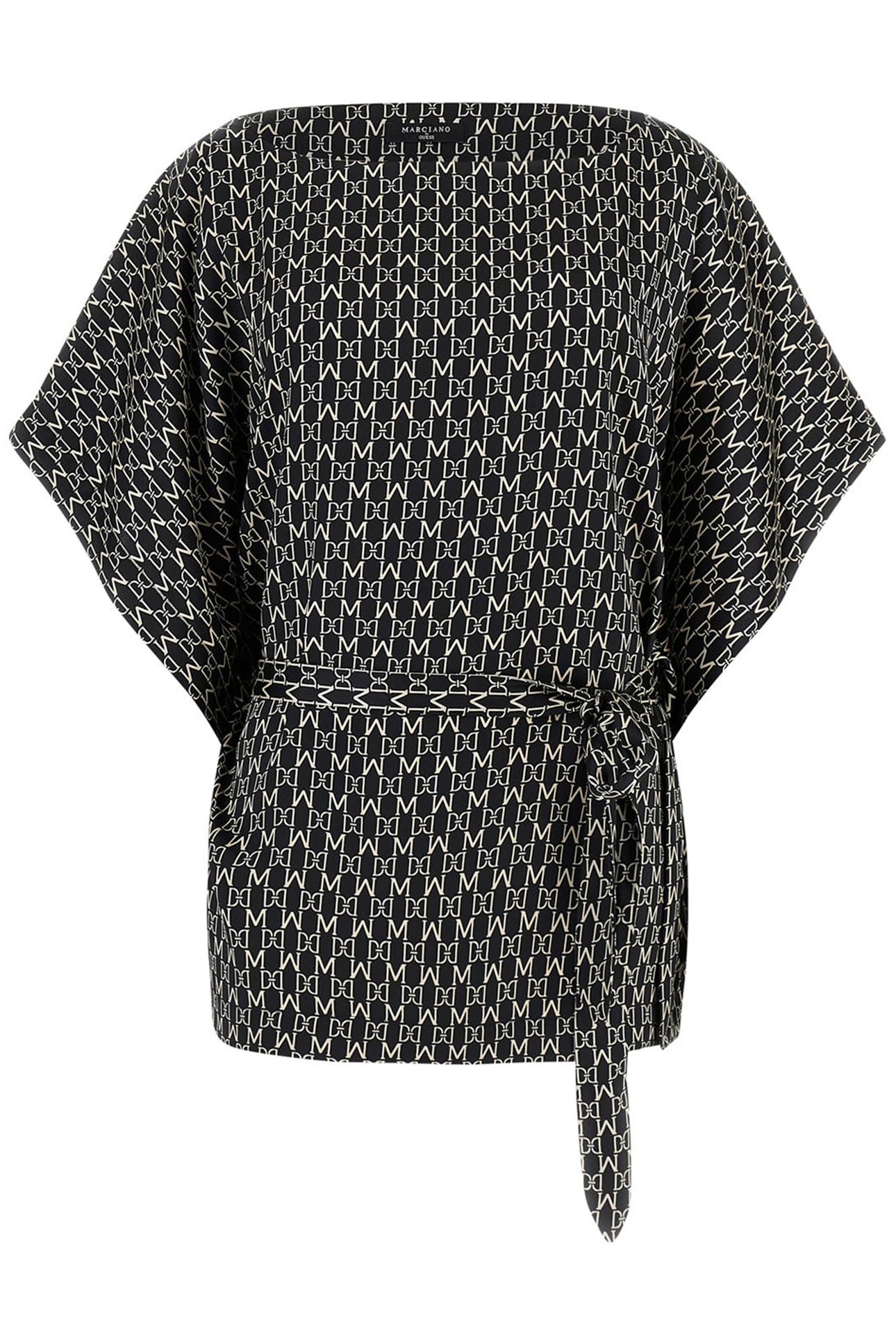 MARCIANO BY GUESS JOSETTE KIMONO NEW MONOGRAM BLACK B 4