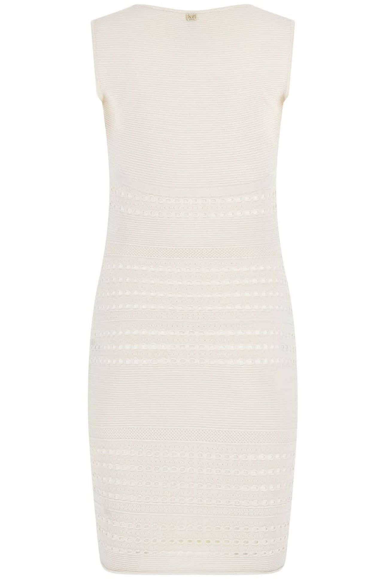MARCIANO BY GUESS HENLEY CN SL DRESS PALE PEARL MULTI 5
